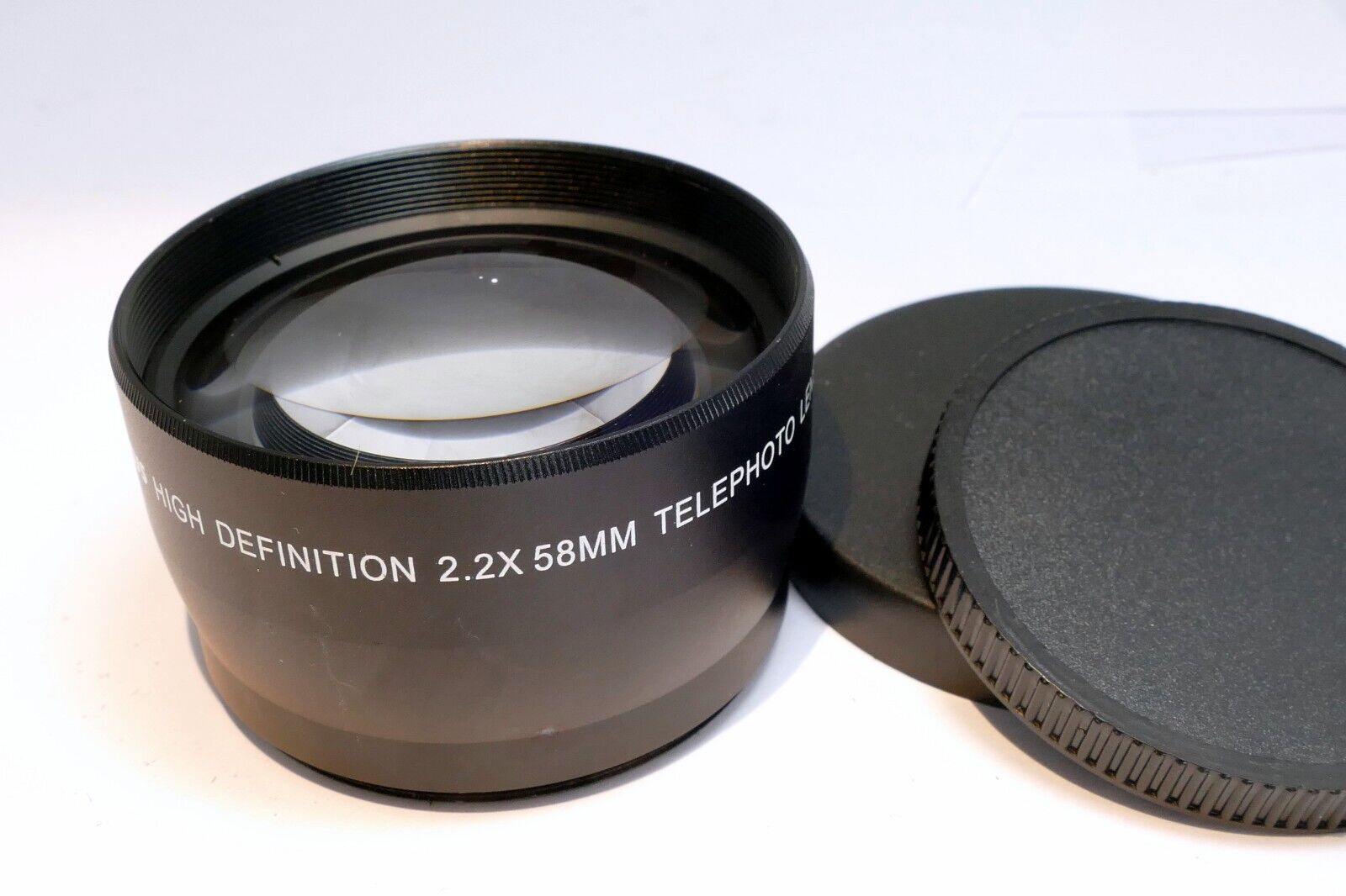 58mm professional 2.2X Telephoto lens  for DC DV camcorder AUX Digital HD