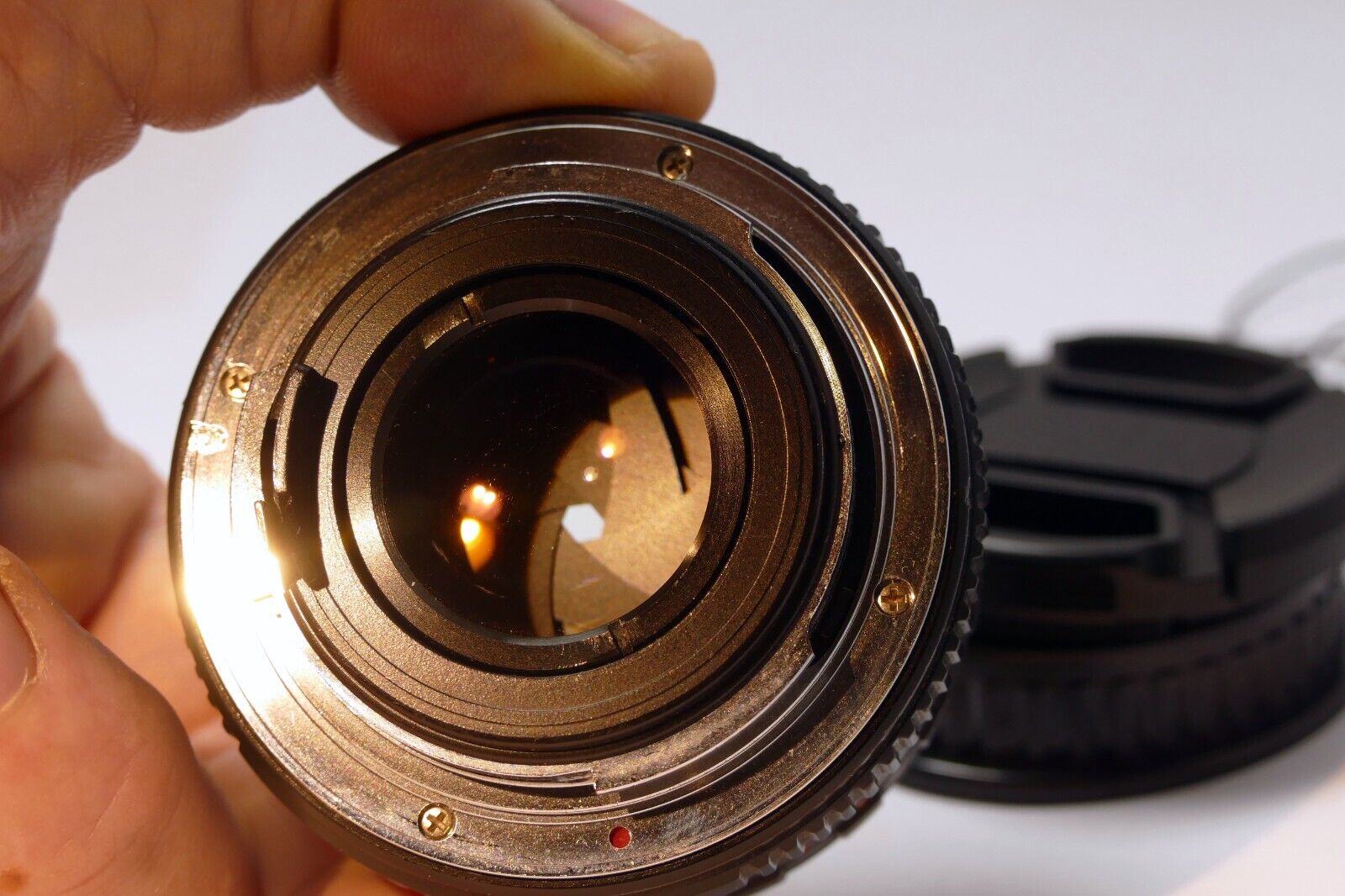 Vivitar MC 50mm f1.7 (Pentax-K PK mount) LENS w/ BOTH CAPS - excellent condition