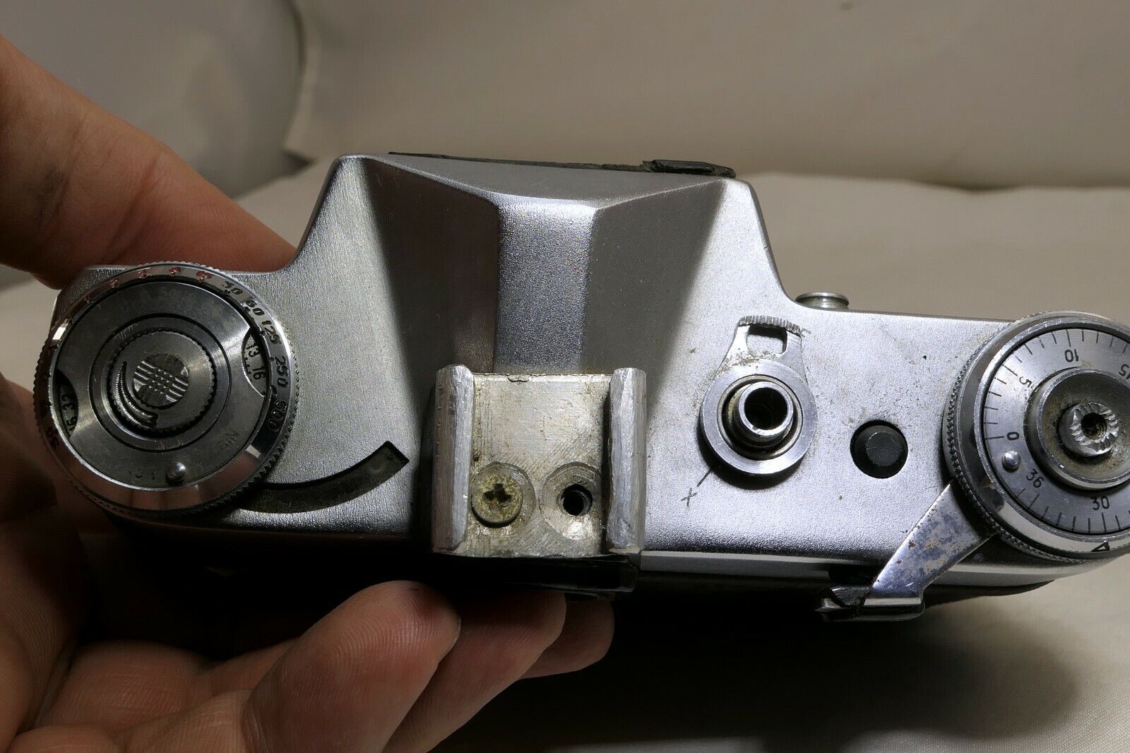 Zenit E camera body only 35mm SLR Film - PARTS AS IS - NOT WORKING