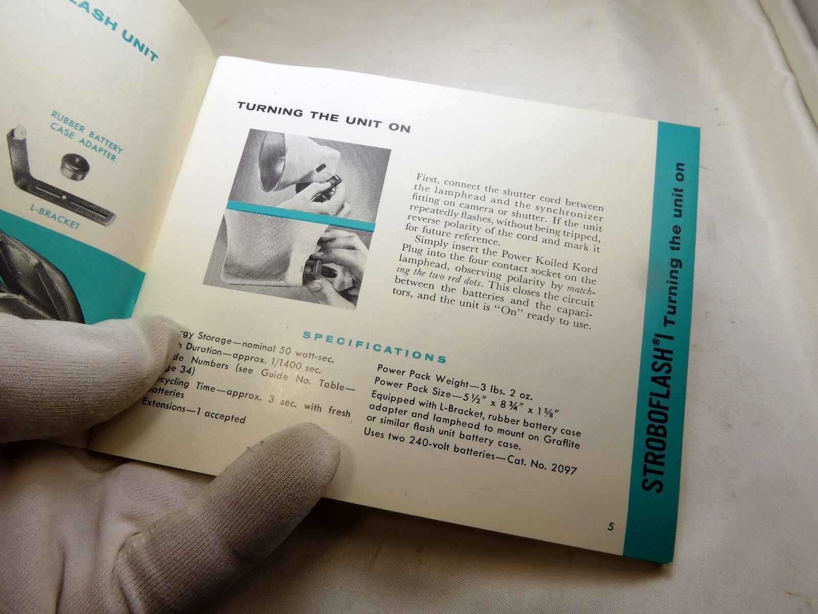 Stroboflash I II IV flash  instructions Guide Manual English