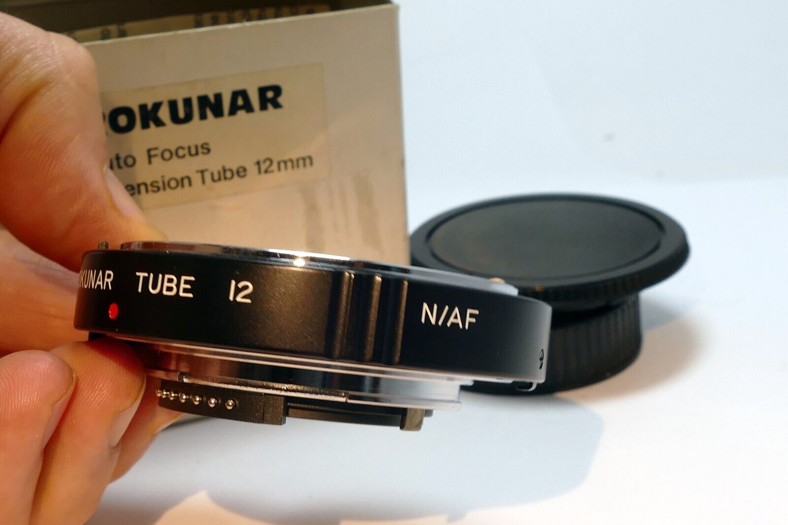 Rokunar Tube 12mm macro lens for Nikon F  Auto Focus N/ AF