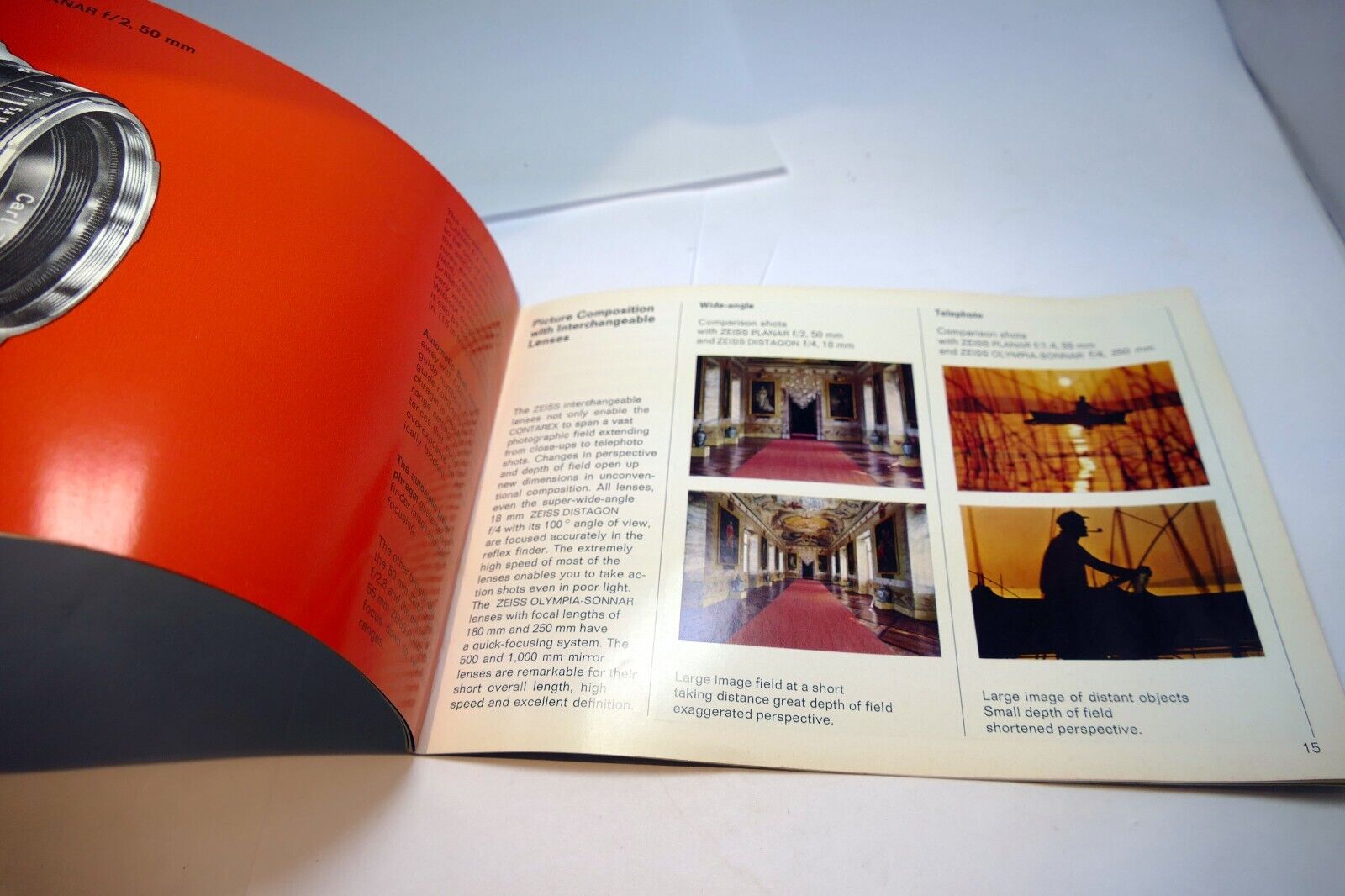 Sales Brochure Zeiss Ikon Contarex 35mm - Professional P Super S SE - guide