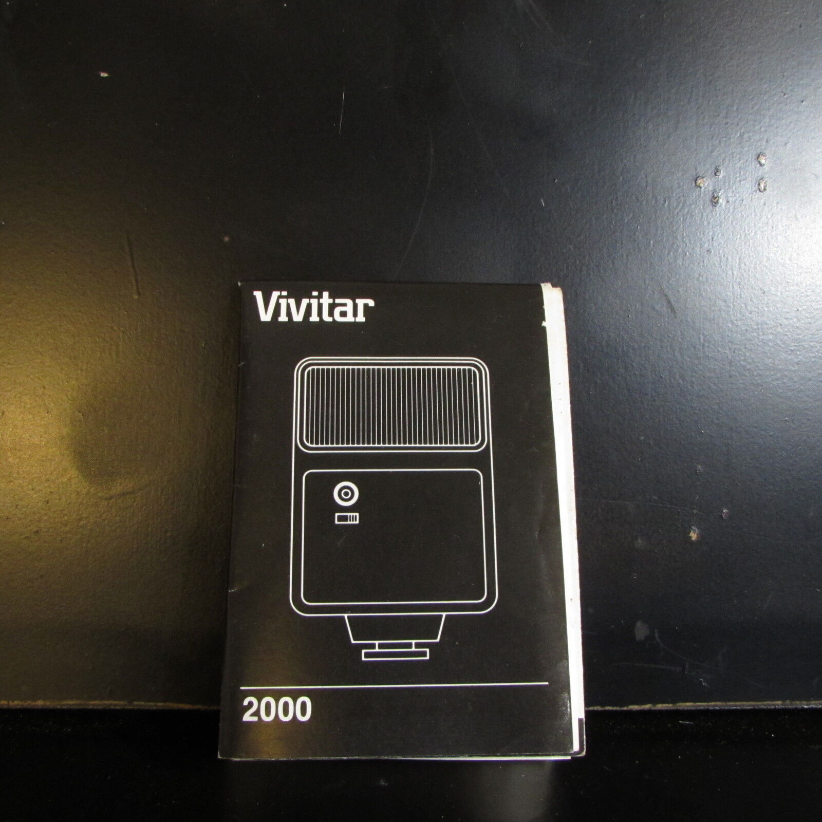 Used Vivitar 2000 Flash Guide  Manual O401315