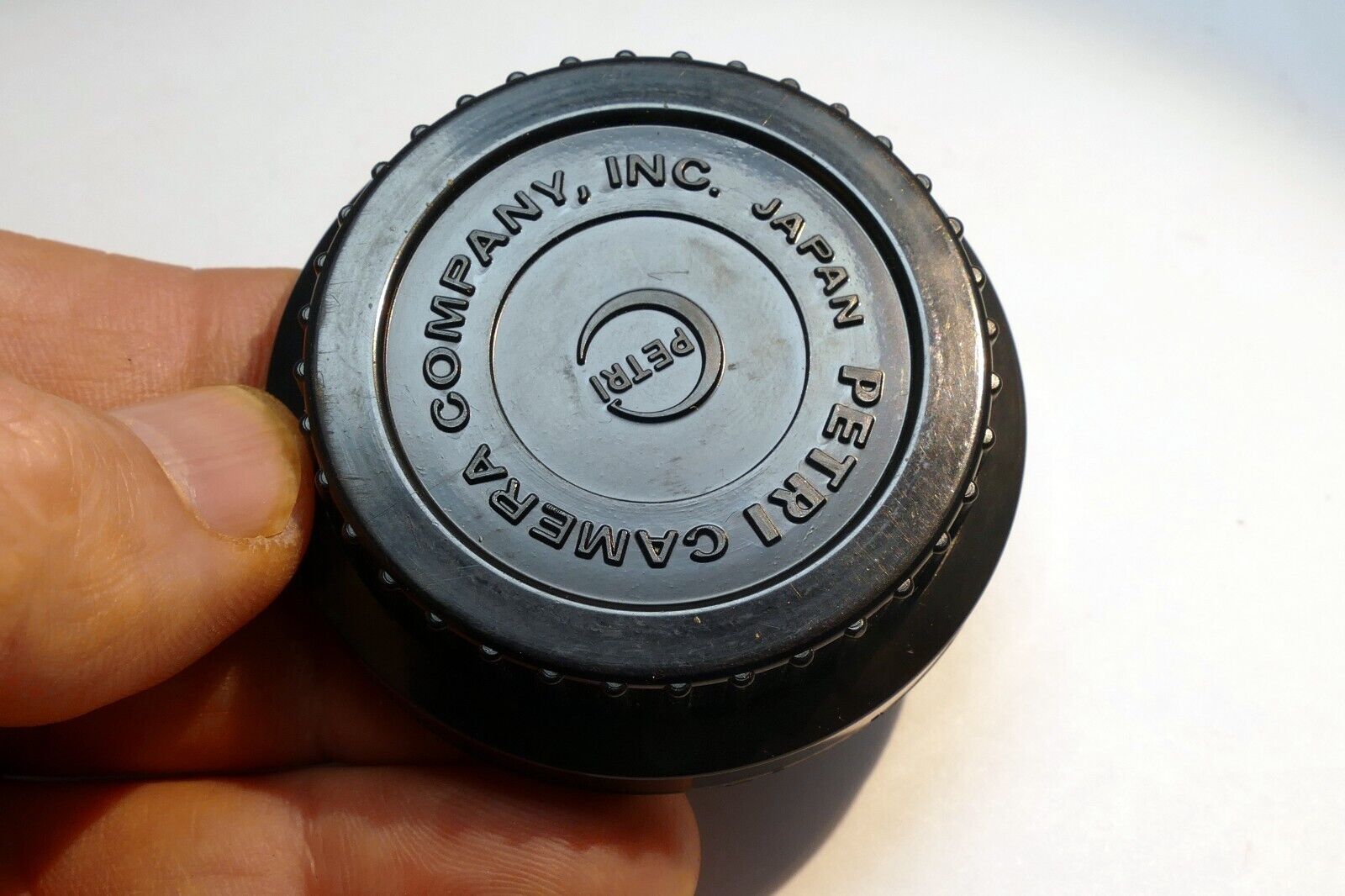 Petri auto Rear Lens cap vintage for 35mm manual focus lenses
