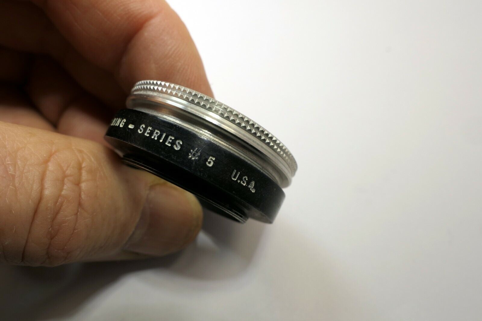 Tiffen 510-R series 5 V Adapter holder & Retaining ring for 27mm ID threaded rim