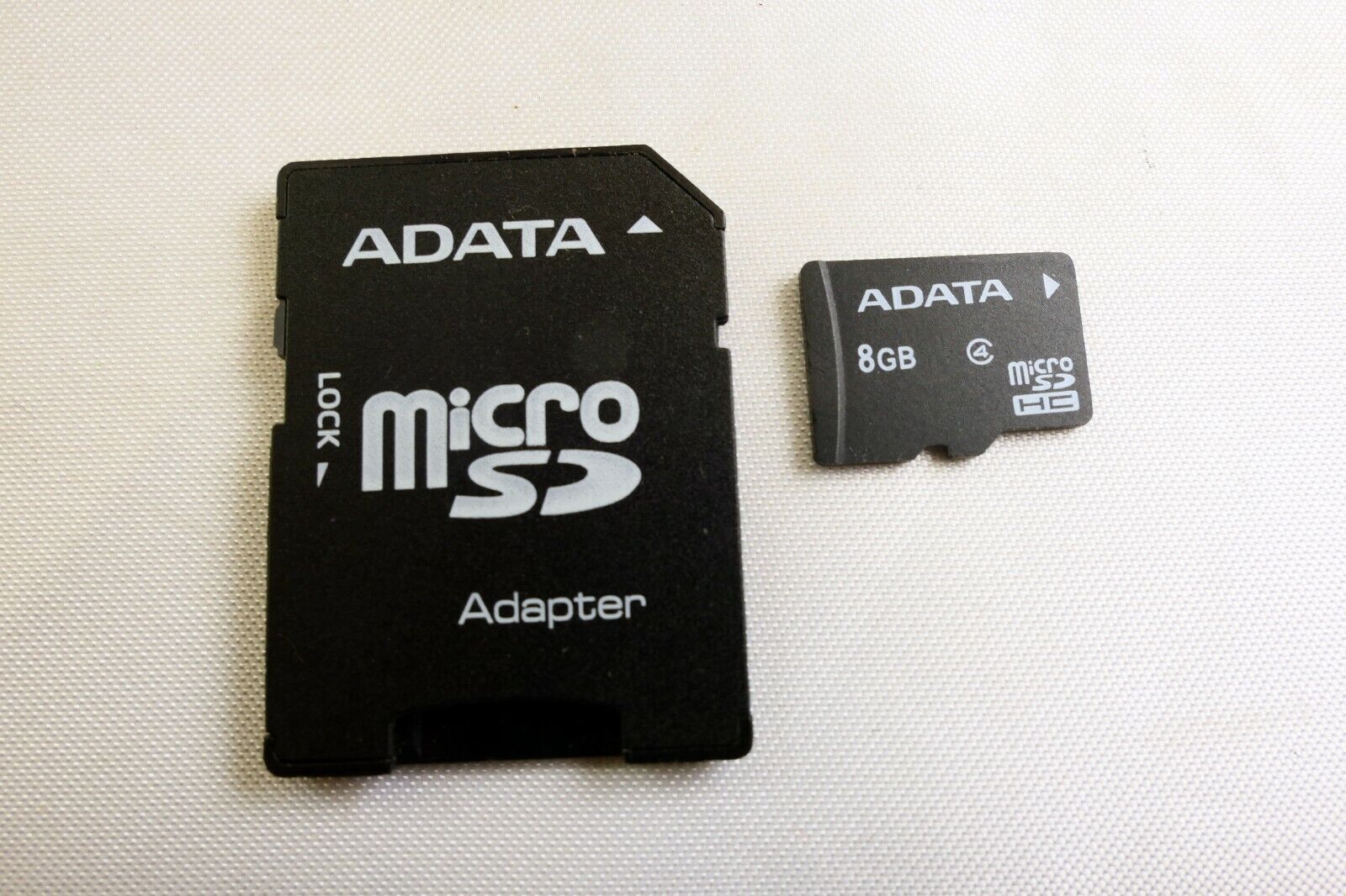 Adata 8GB Micro SD Adapter + SD Digital media memory card