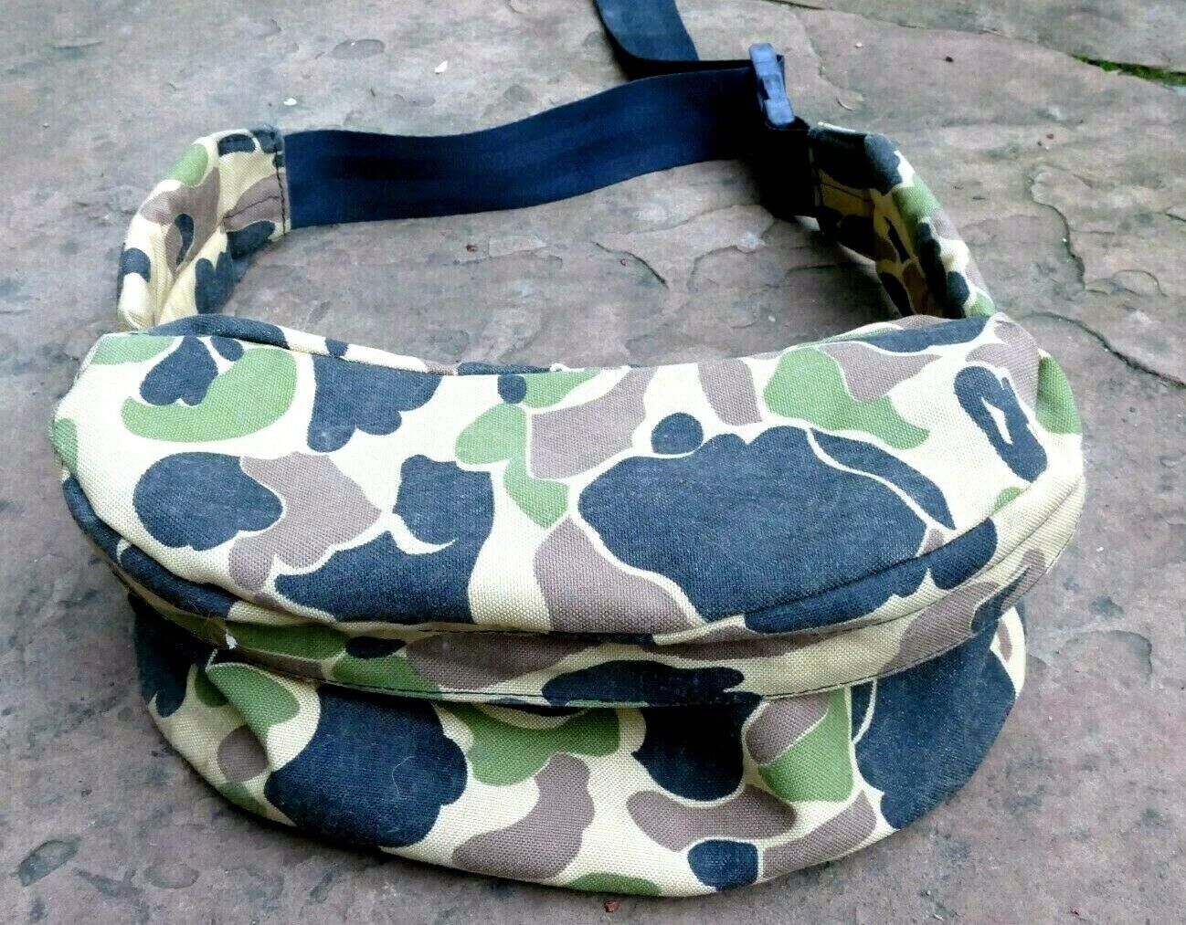 Top-Load Holster Camera Waist Bag Pouch Belt snap on CAMO green tactical pack
