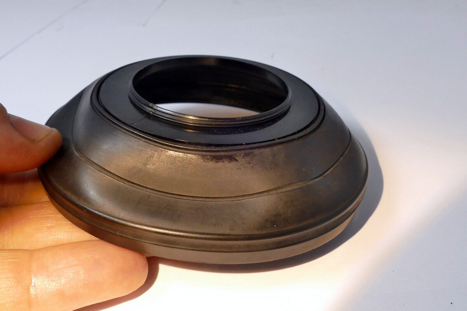 49mm Collapsible Rubber Lens Hood screw in type wide angle  for 28mm f2.8