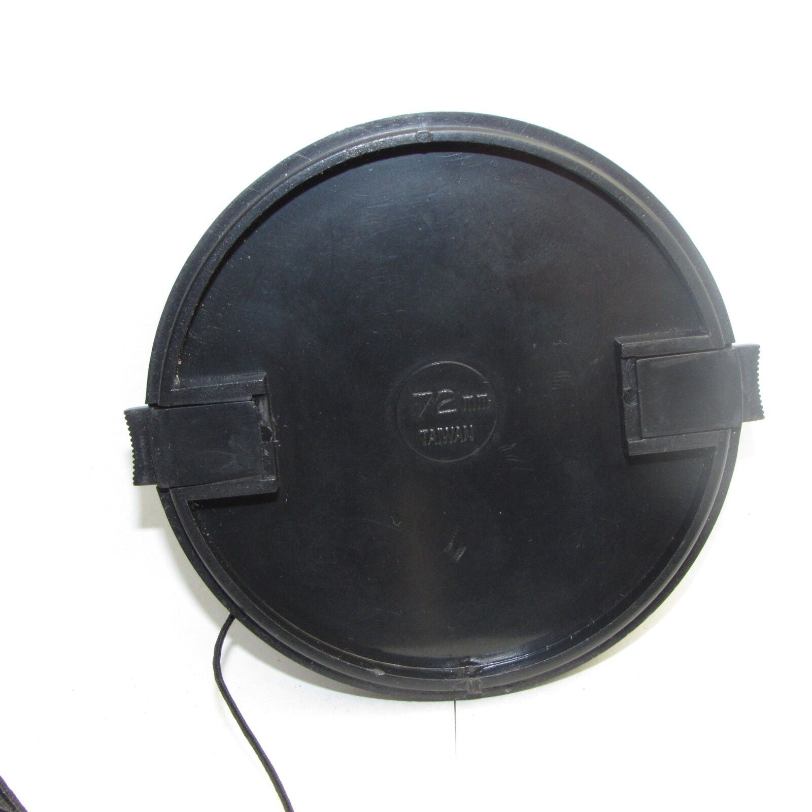 Used Lens Front Cap 72mm with a string Made in Taiwan S211322