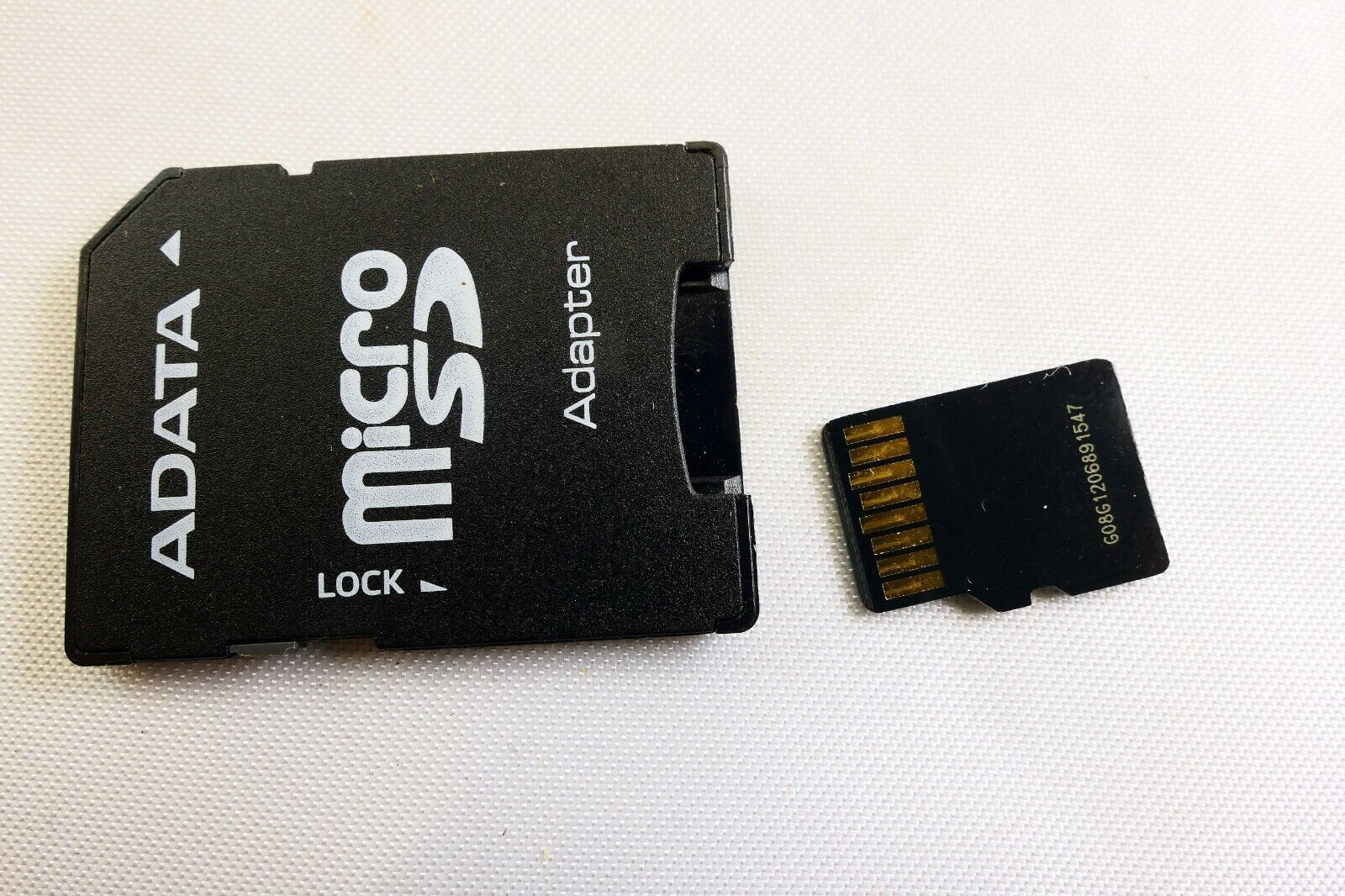 Adata 8GB Micro SD Adapter + SD Digital media memory card