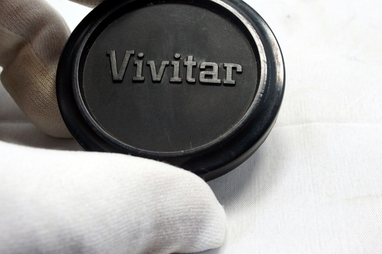 Vivitar 49mm Lens Cap snap on type -  slip on type 51mm ID Genuine Vintage
