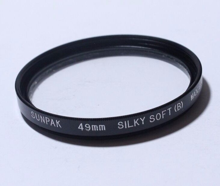 49mm Filter Sunpak Silky Soft (B) for Portraiture Diffusion  wedding skin tone