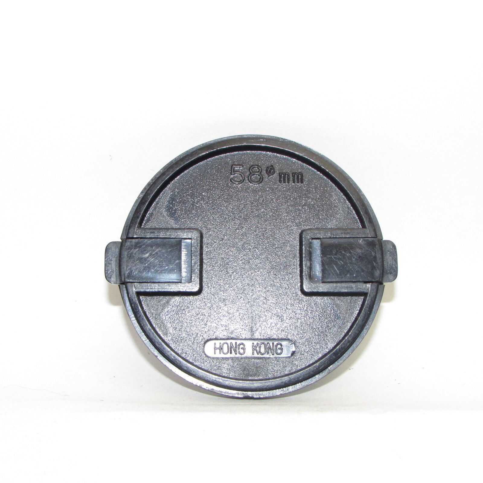Used 58mm Lens Front Cap Made in Hong Kong snap on type  S941221