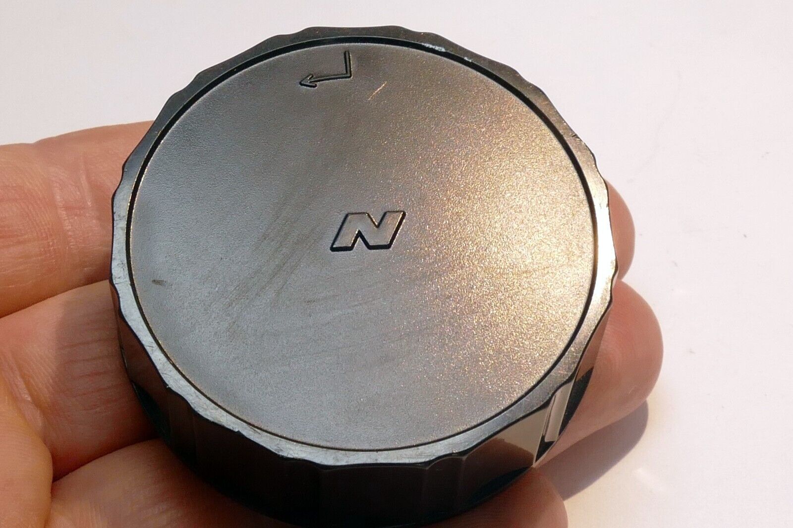 "N" Rear Lens Front Cap for Nikon F  Ai Ai-s Nikkor  lenses