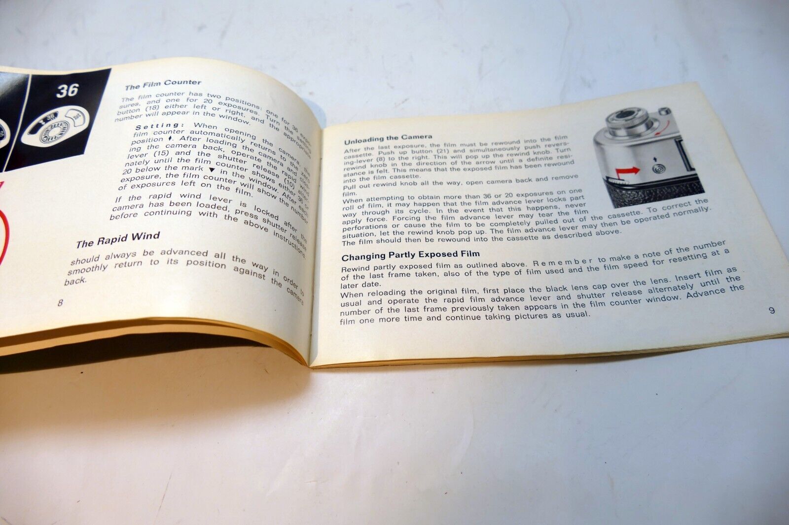 Voigtlander Ultramatic CS  Camera Guide Booklet/Manual  English EN