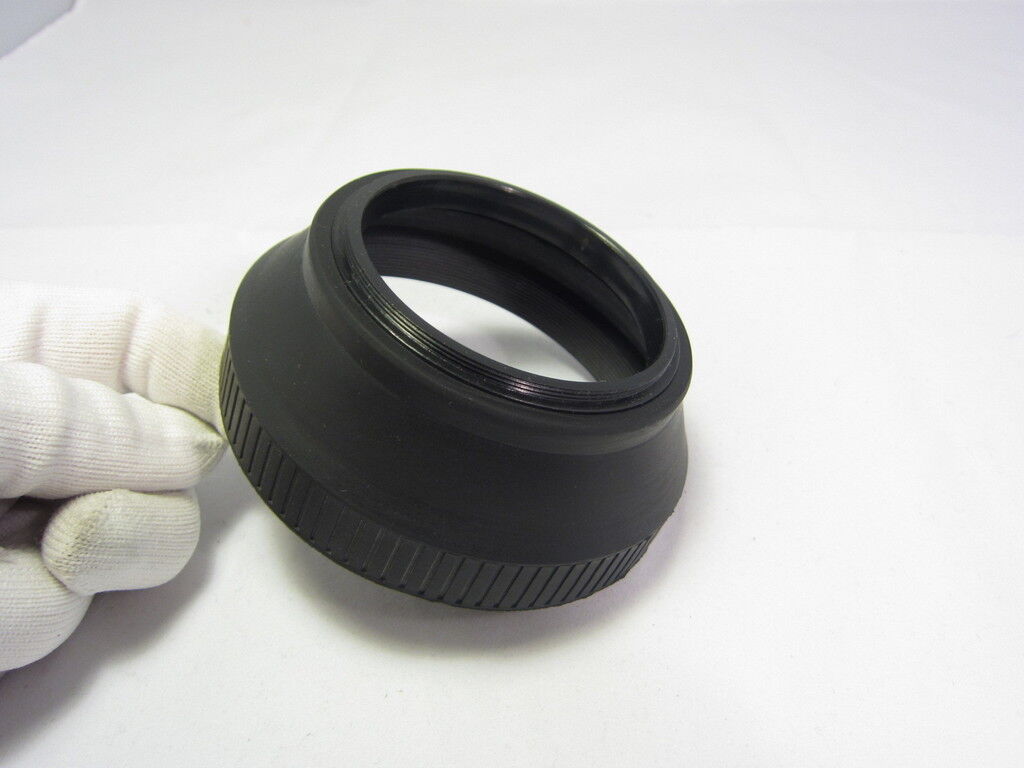 Used Brand  Rubber Lens Hood 62mm Telephoto Good Condition 6206024