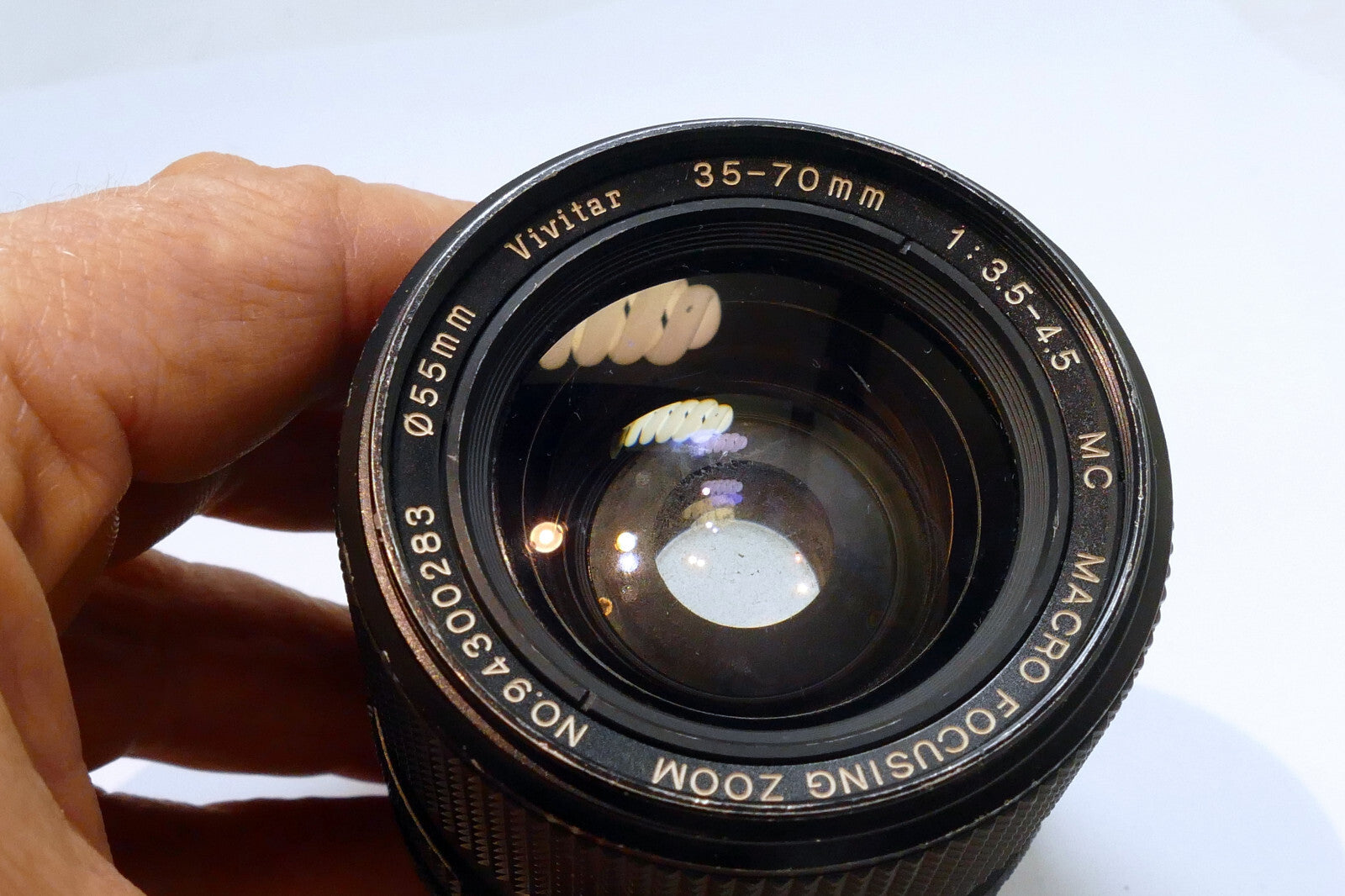 Lens for PARTS or REPAIR Vivitar 35-70mm f3.5-4.5 for OM - AS IS, not working