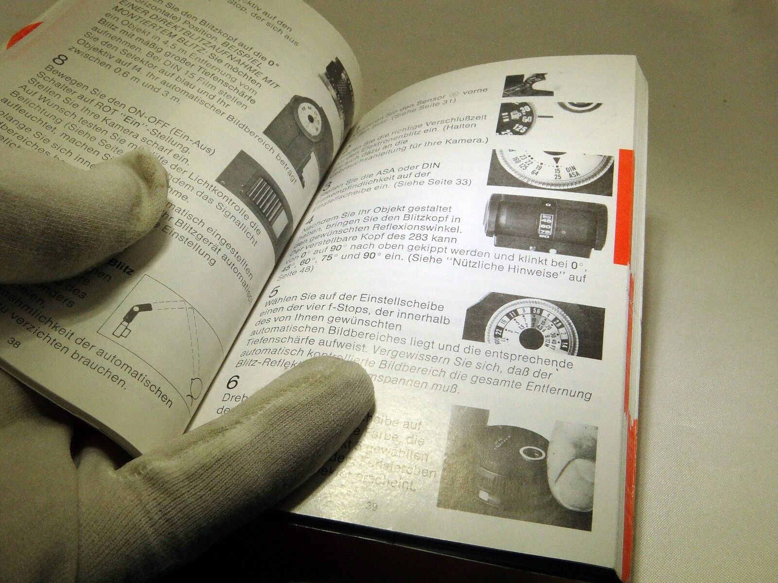 Vivitar 283 Electric Flash Manual Guide Instruction 110 pages English Espanol Fr
