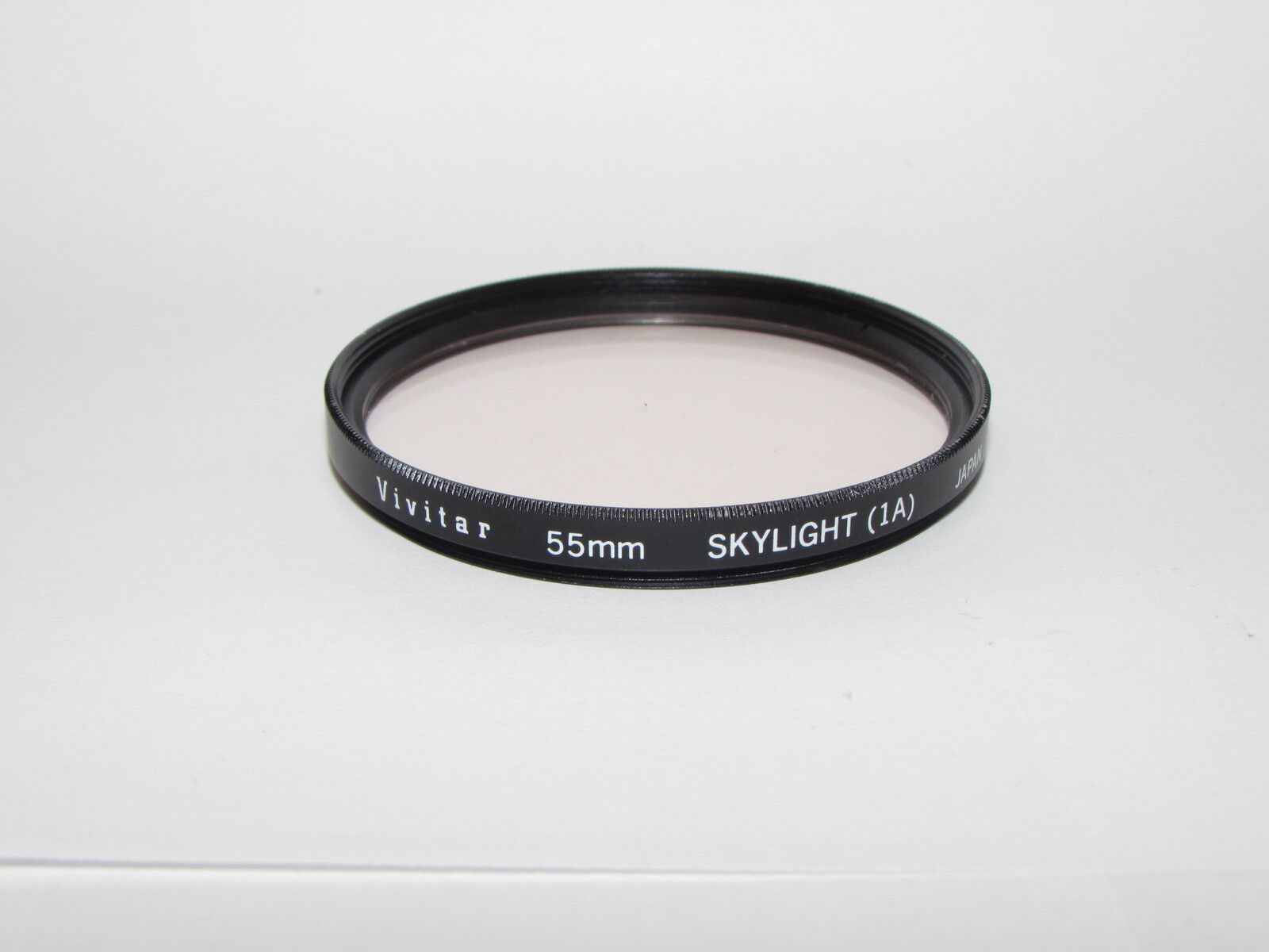 Used Vivitar Skylight (1A) 55mm Lens Filter Made in Japan O31515