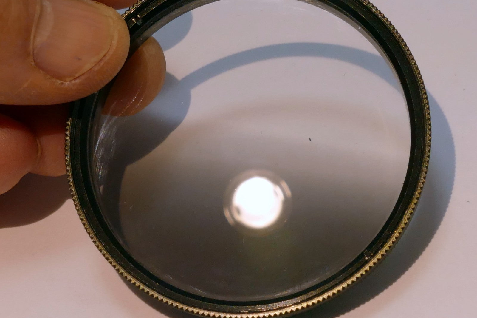 Tiffen 58mm Clear / ND 0.6 graduated Filter USA half frame neutral density