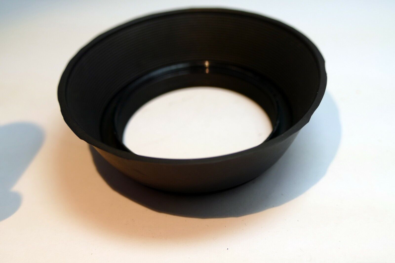 55mm Lens Hood Shade Collapsible Rubber double threaded screw in for 35mm f2