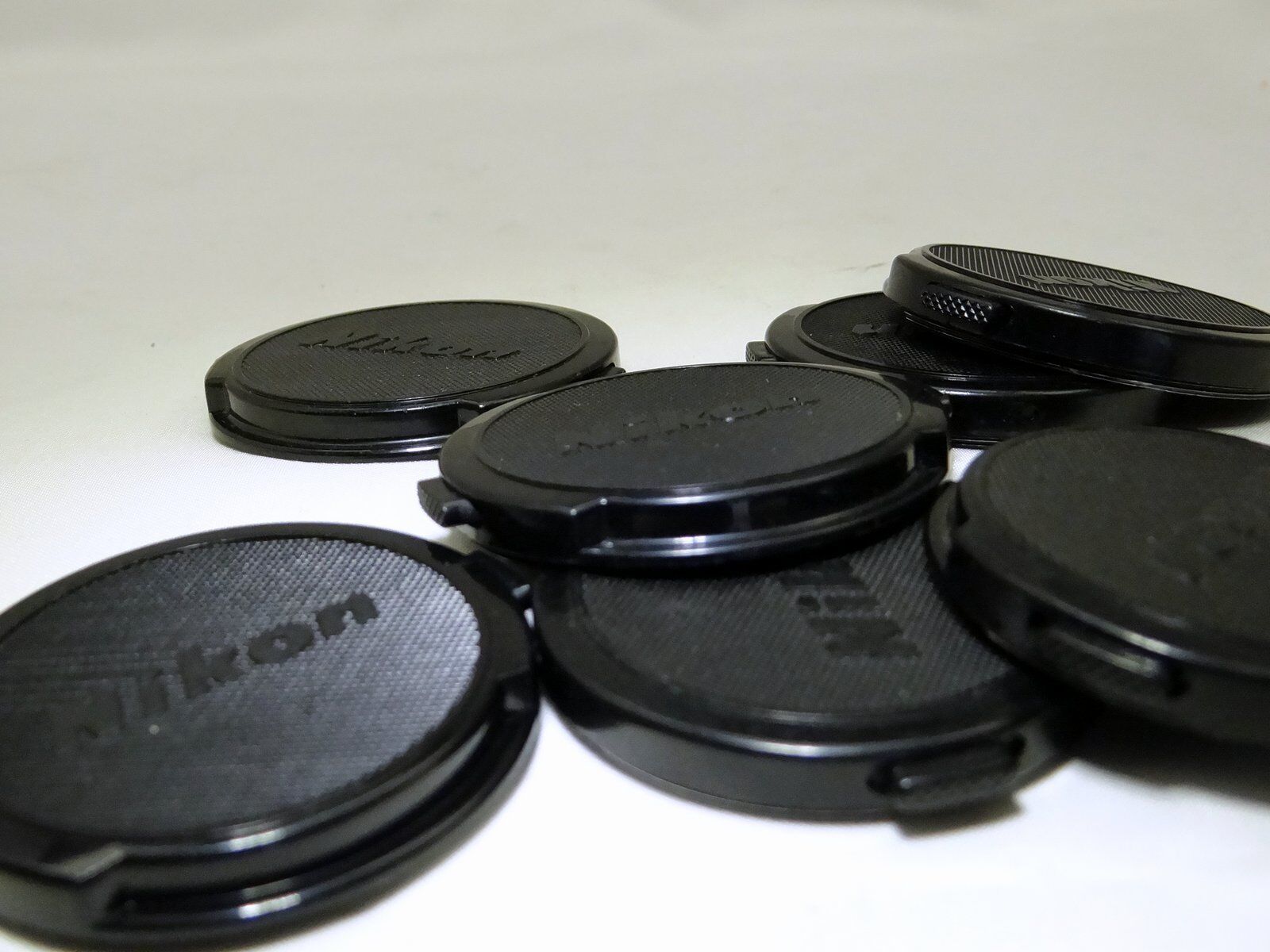 Nikon Lens Front Cap 52mm all black Genuine - snap on 28mm f2.8 50mm f1.8 Nikkor
