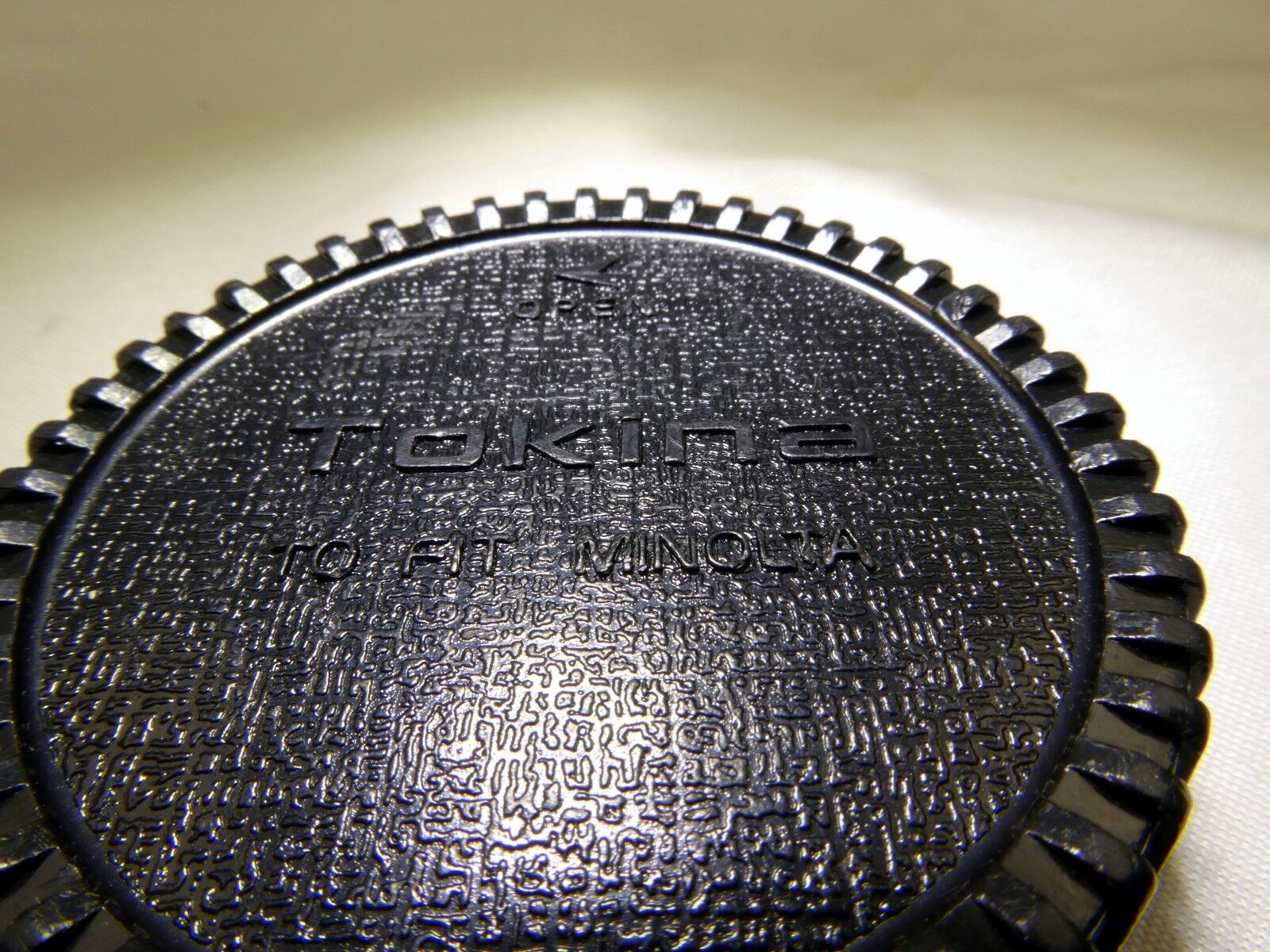 Tokina SP AT-X Rear lens cap for Minolta MC MD Lenses Genuine original Pro SD