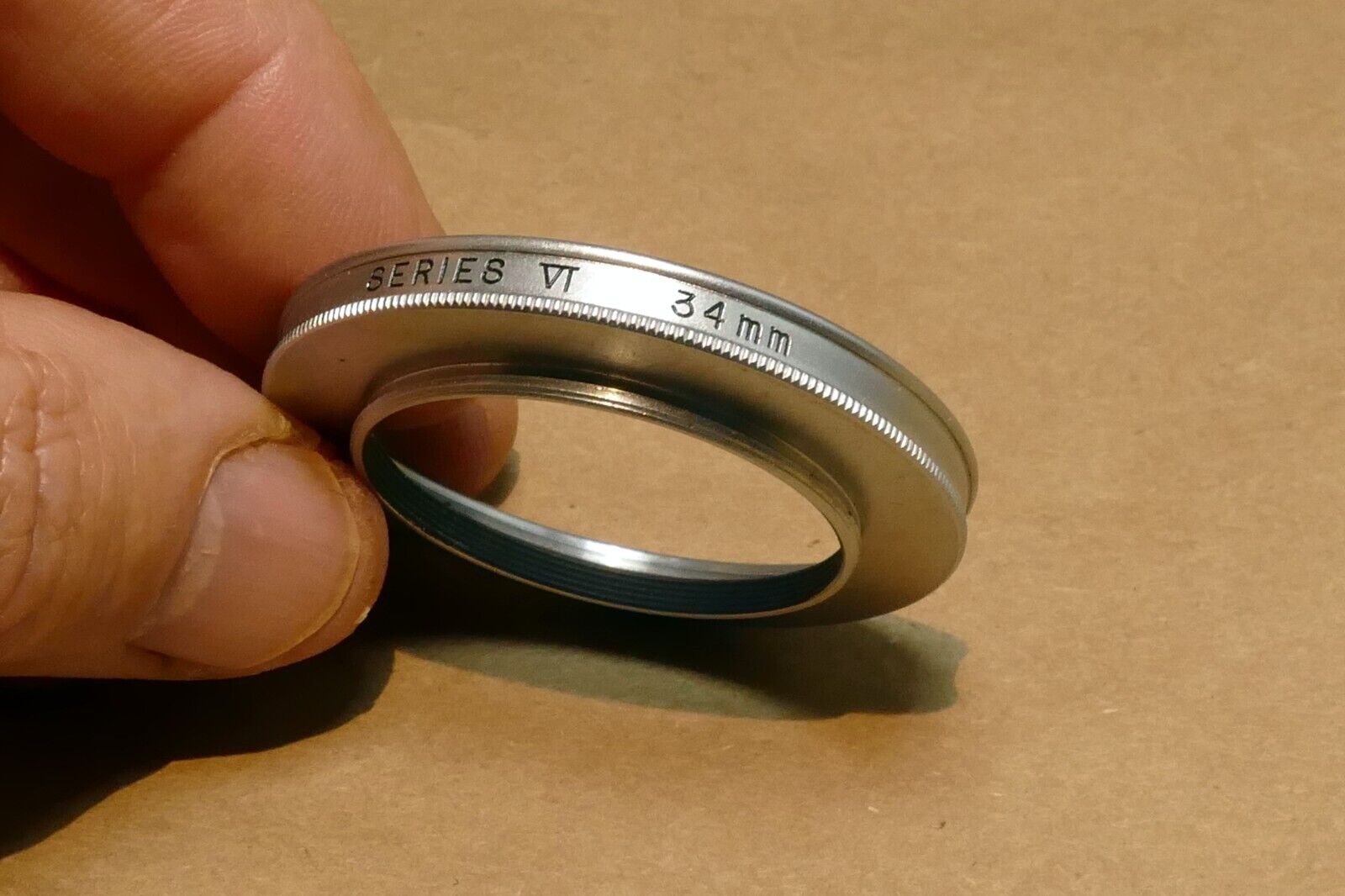 Canon 34mm to series 6 VI Adapter step up ring adapter (for drop in filter)