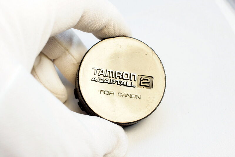 Tamron Adaptall 2 rear lens cap for Canon FD lenses (damaged)