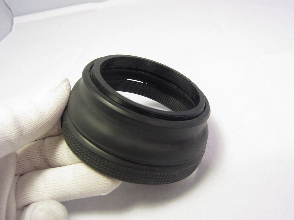 Used Generic brand  Rubber Lens Hood 62mm Made in Honk Kong 6206029