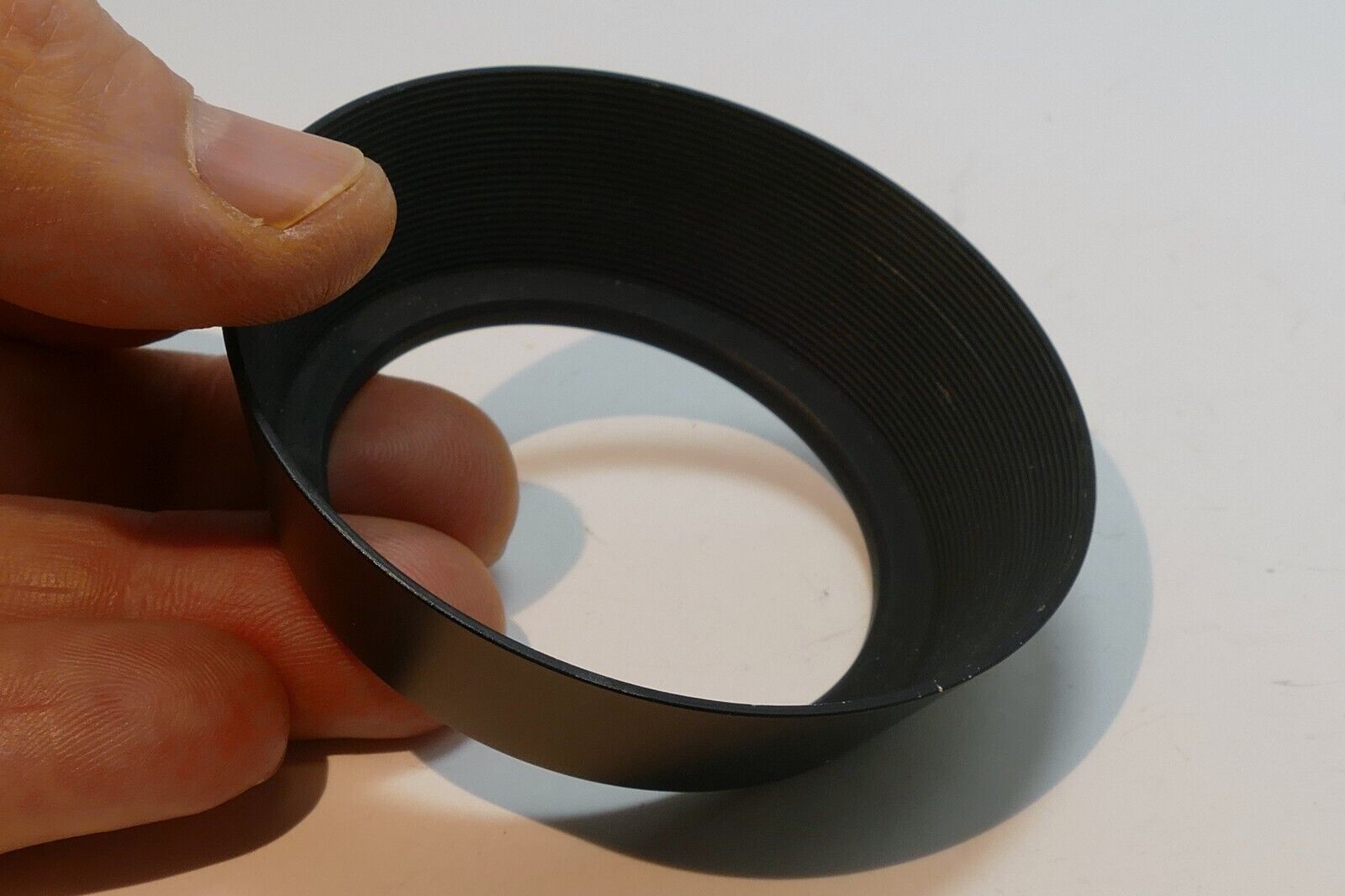 49mm Olympus OM 28mm f2.8 f3.5 lens Metal hood shade for - OEM Genuine Zuiko