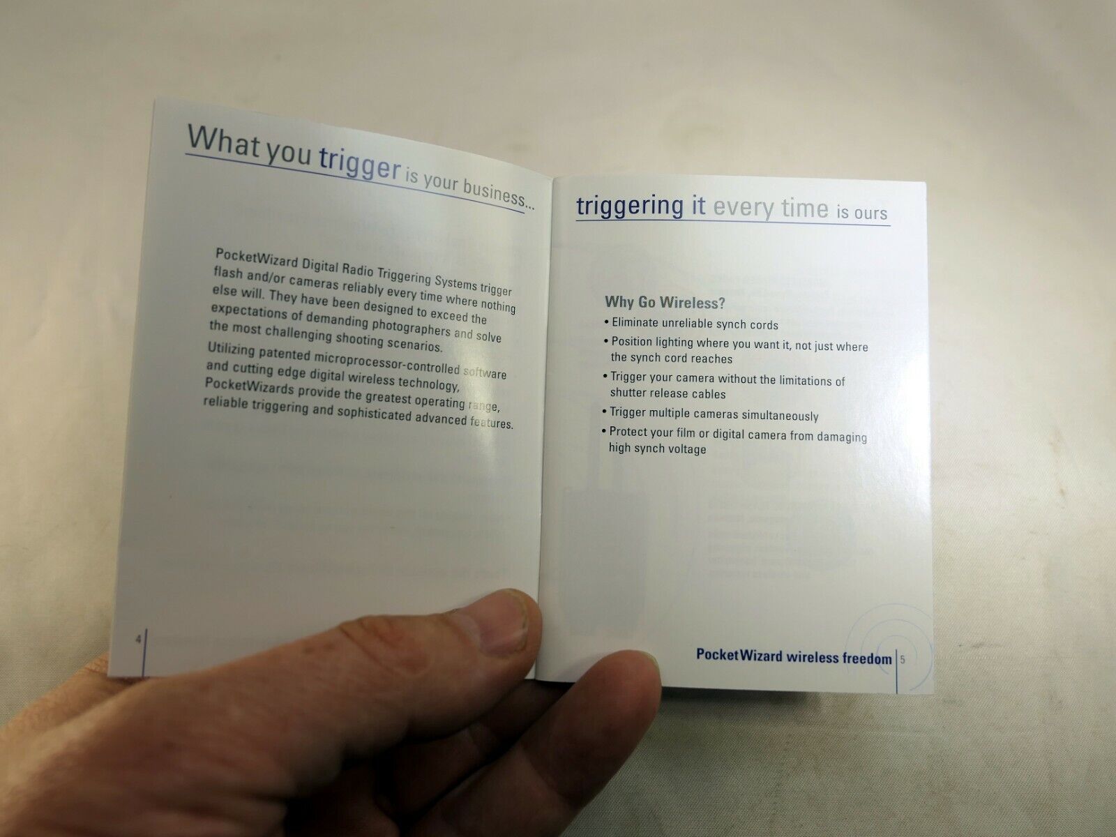Pocket Wizard Wireless Freedom Brochure Guide  acute2R Pro Plus II