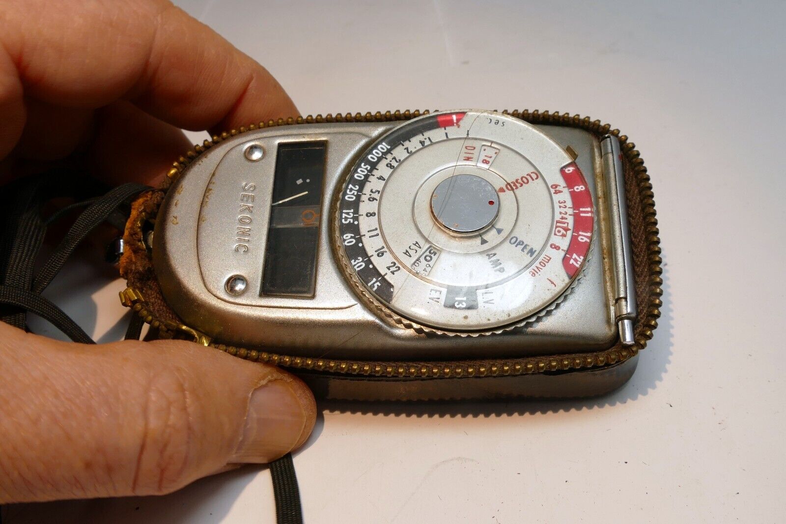 Sekonic Auto Leader model 38 K1  Light Meter Made In Germany - tested works