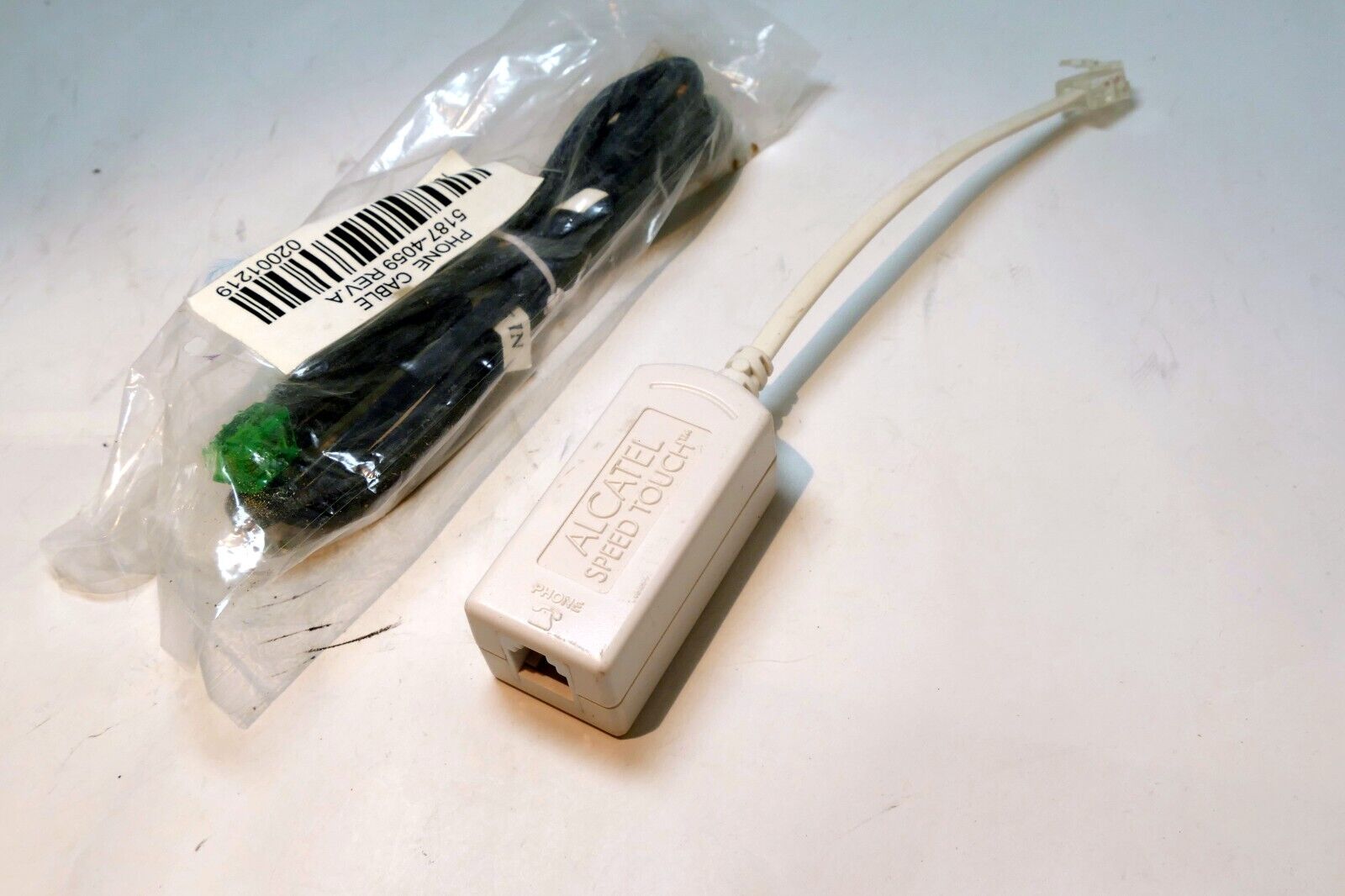 RJ11 Alcatel Speed Touch Phone Sigle Line DSL Filter  PHONE
