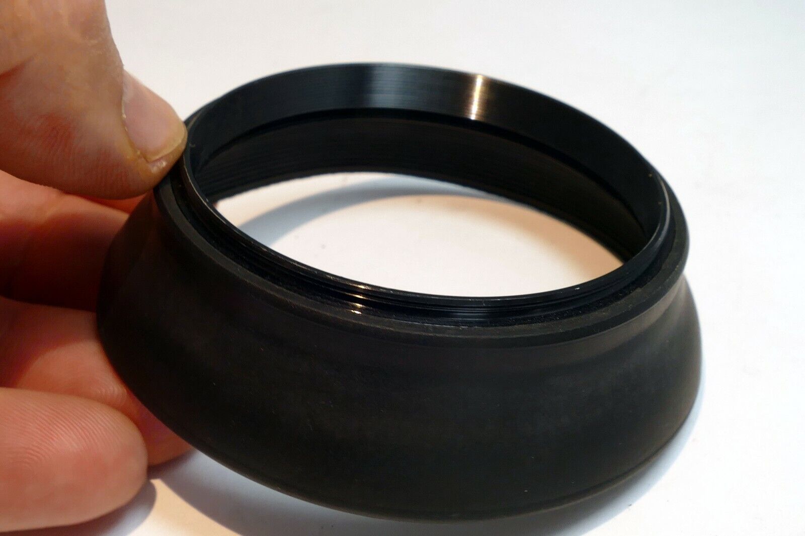 62mm Rubber Hood shade   double threaded short rubber  telephoto