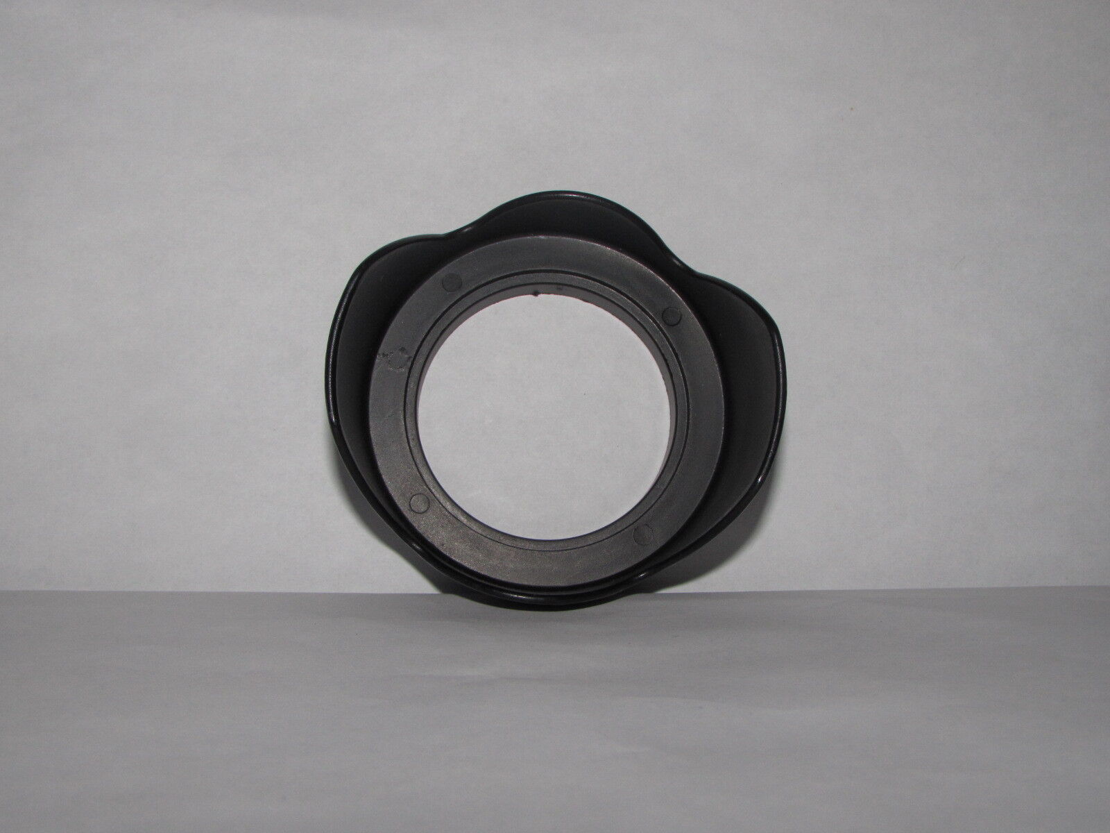 Used Bower 58mm Lens Hood screw in type flower shaped Plastic B11018