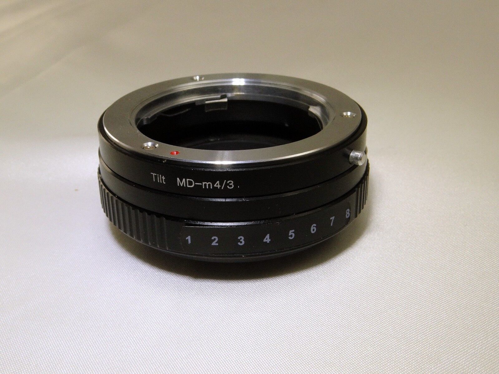 Minolta MD Lens mount adapter to M4/3 GH3 GH4 Panasonic E-PL2 OM-D camera TILT