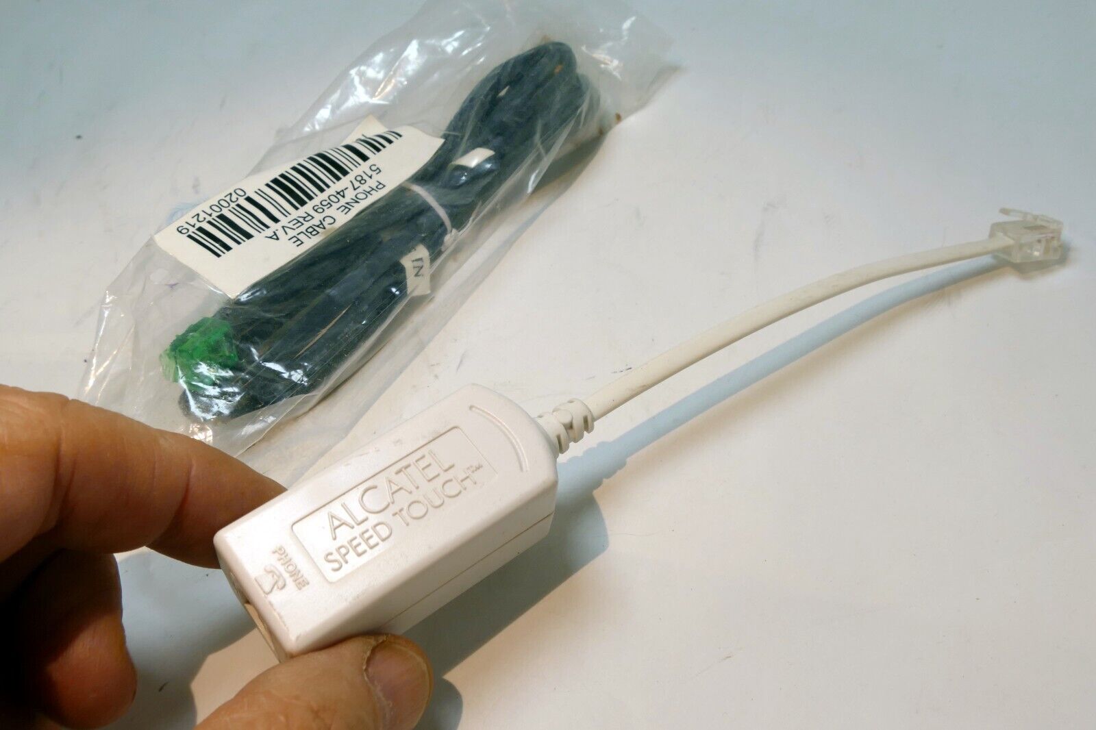 RJ11 Alcatel Speed Touch Phone Sigle Line DSL Filter  PHONE