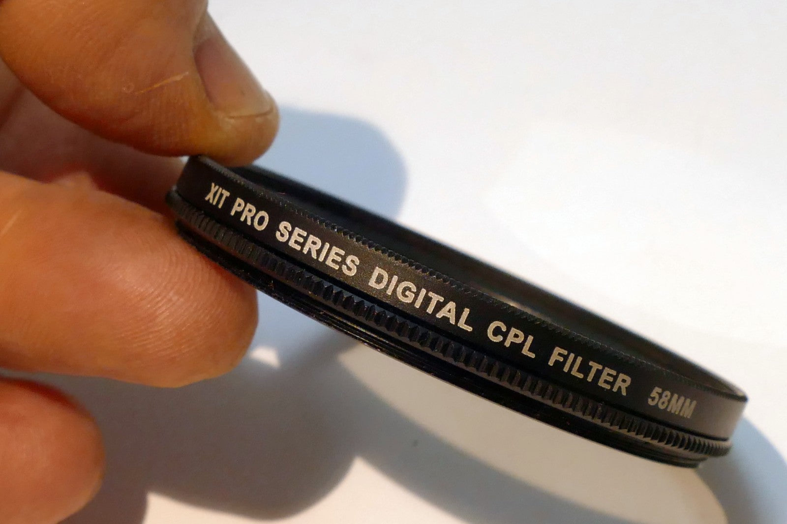 XIT PRO Digital Circular Polarizer C-PL 58mm Filter MC for wide angle lenses