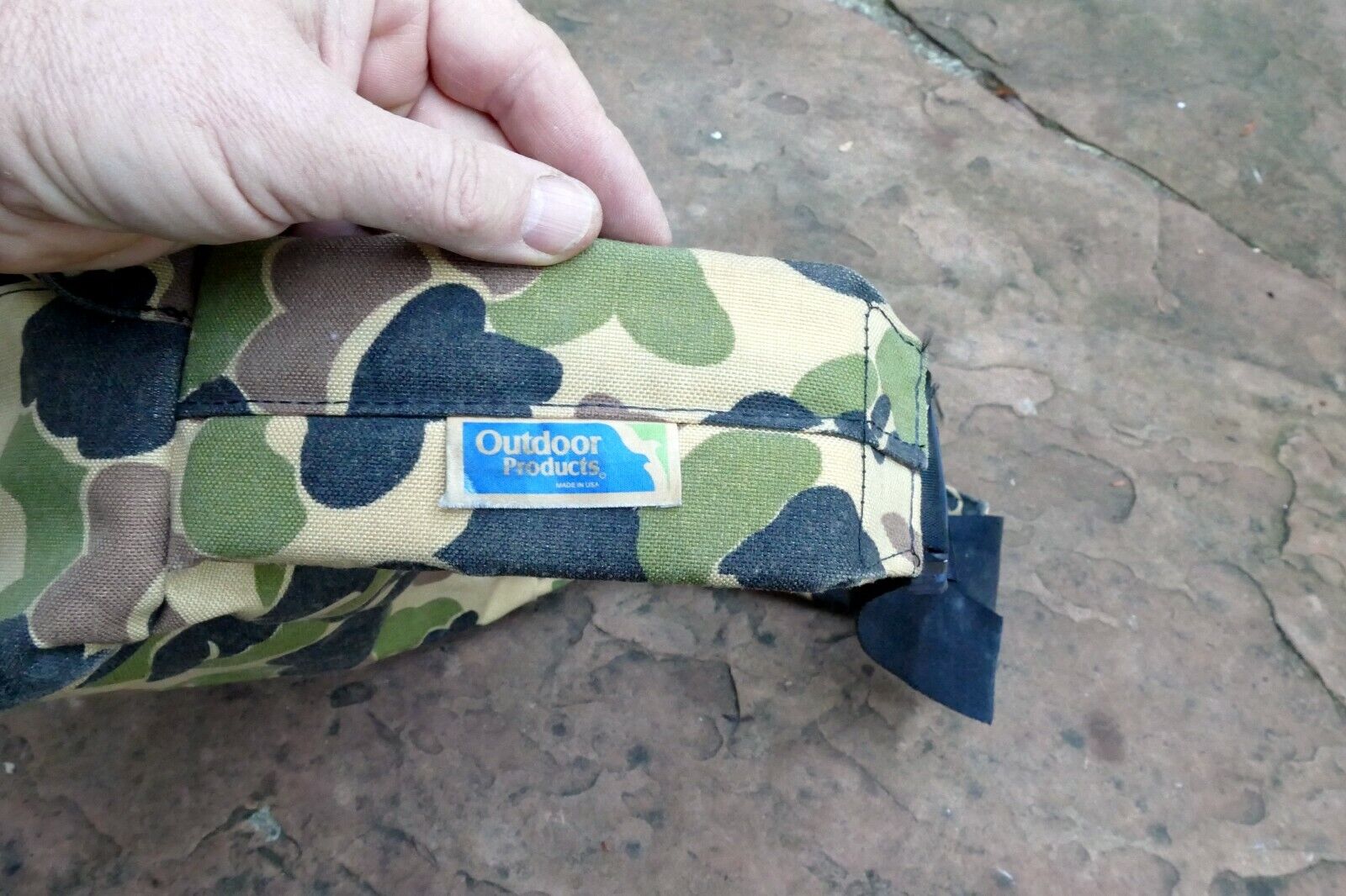 Top-Load Holster Camera Waist Bag Pouch Belt snap on CAMO green tactical pack