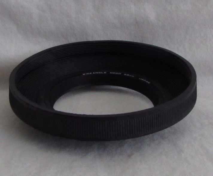 Used Lens Hood Wide Angle 58mm Made in Japan