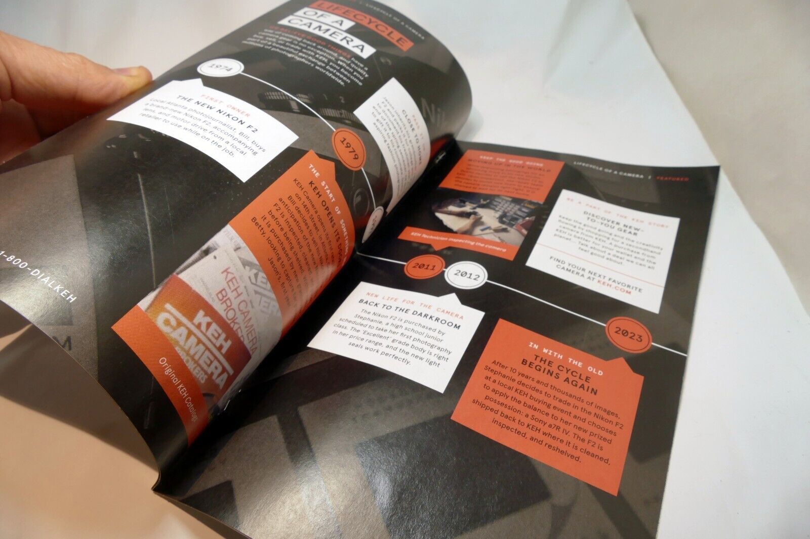 KEH brochure trade-in information Advertisement 2023 Brochure - 10% off Bonus