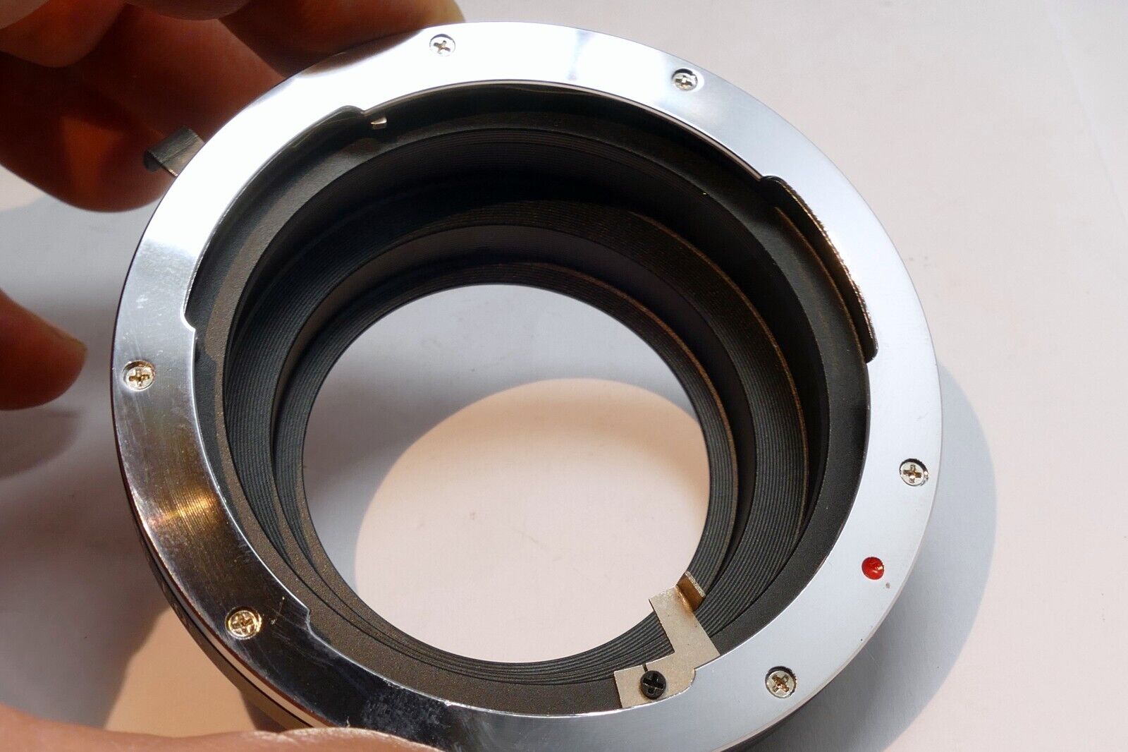 Mamiya 645 Lens mount adapter Ring to CANON EOS EF Camera Full frame 5D 6D