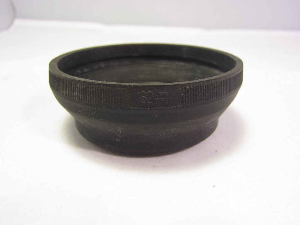 Used Generic Rubber Lens Hood 62mm made in Korea 6206007
