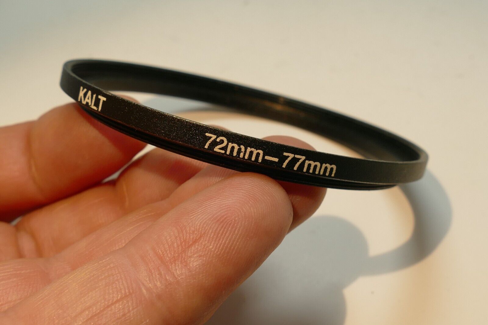 Kalt 72mm to 77mm Step - Up ring metal threaded