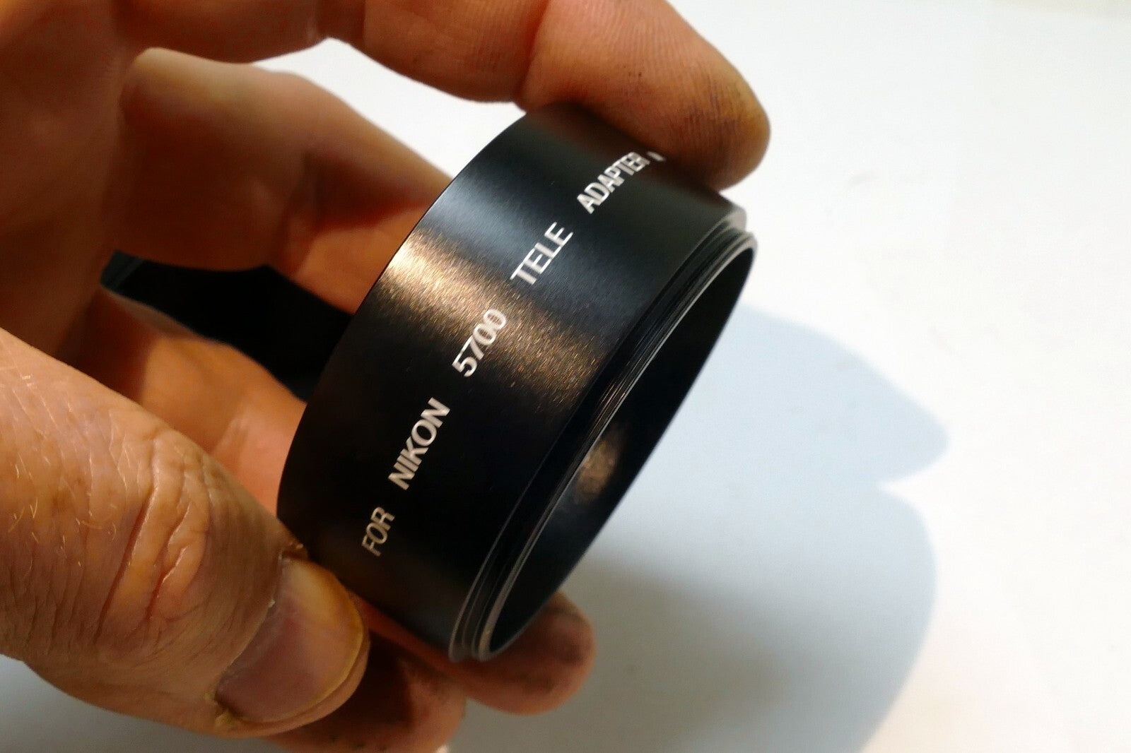 Ring Lens Adapter  Coolpix 5700 wide angle and Telephoto set from 54mm to 52mm