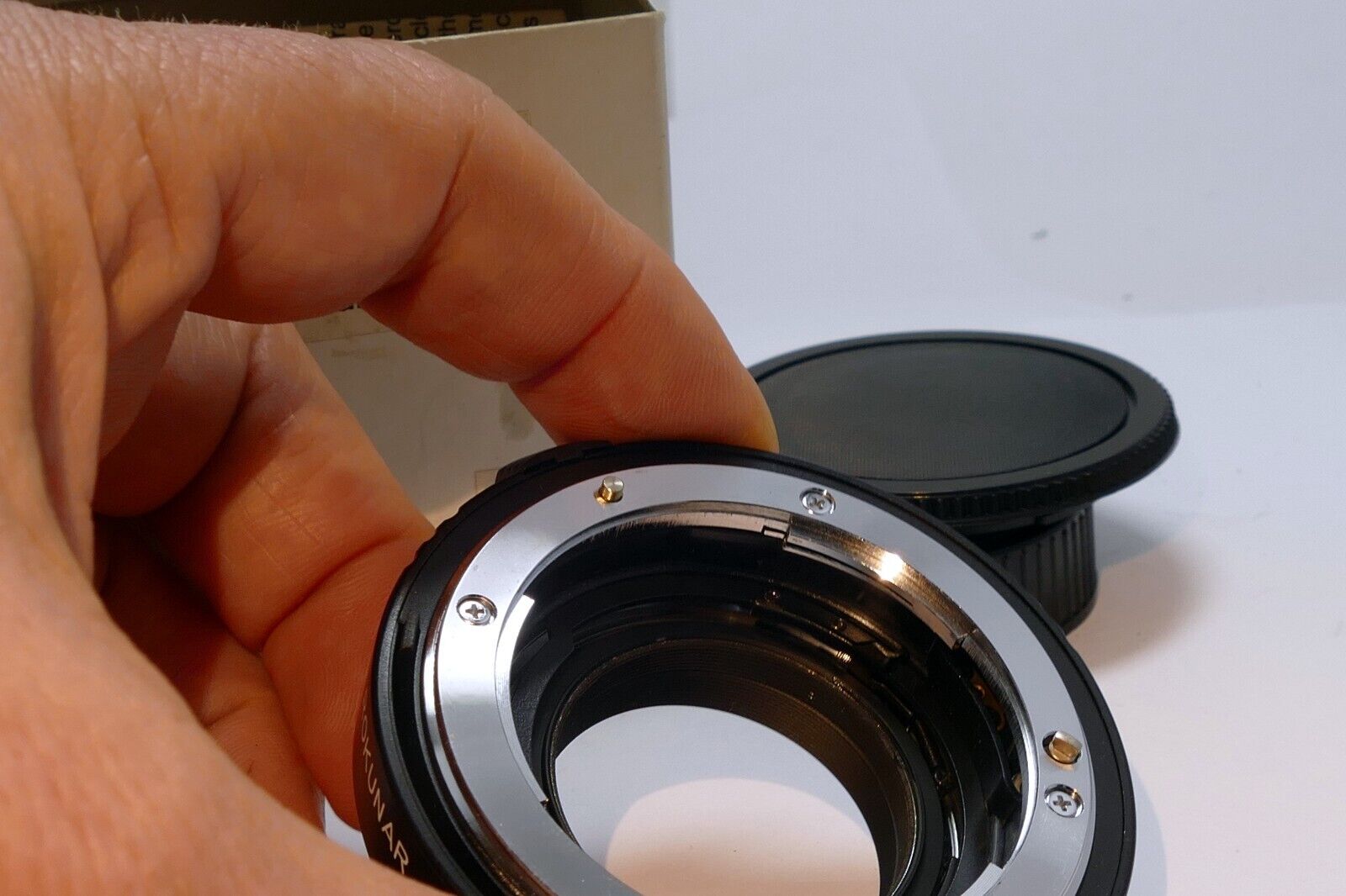 Rokunar Tube 12mm macro lens for Nikon F  Auto Focus N/ AF