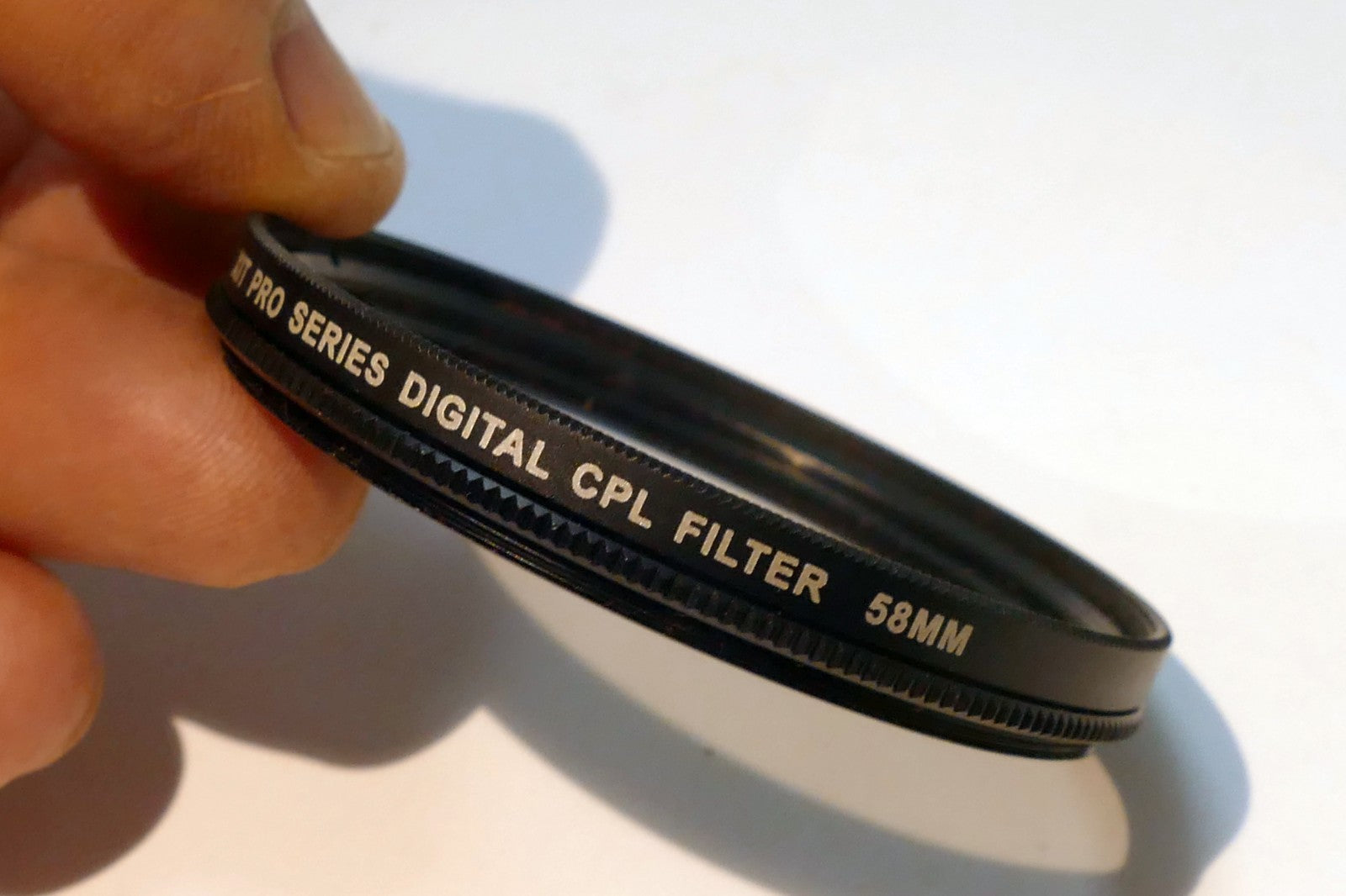 XIT PRO Digital Circular Polarizer C-PL 58mm Filter MC for wide angle lenses