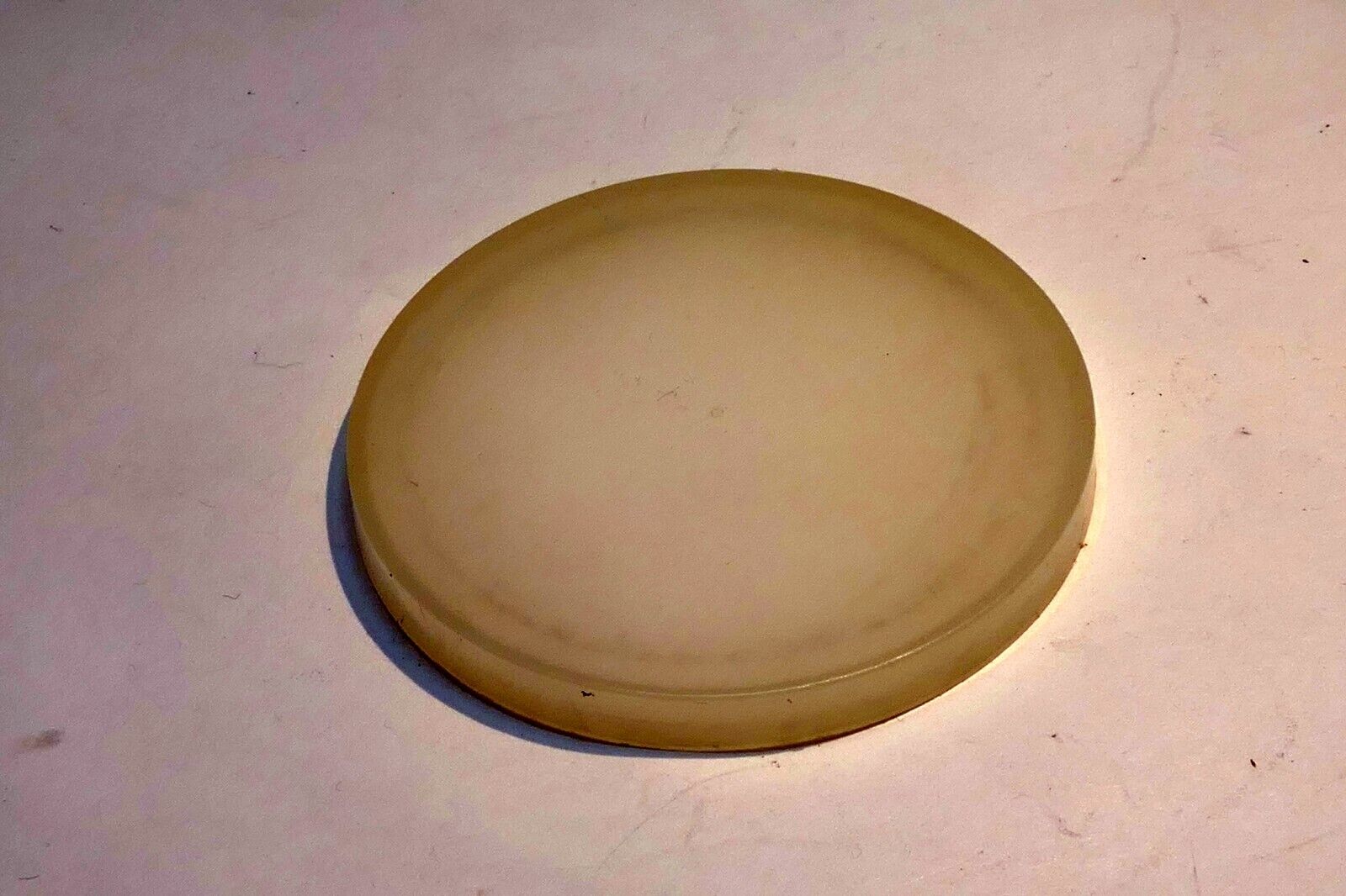 Nikon F White Camera Dust Cap slip on type - vintage