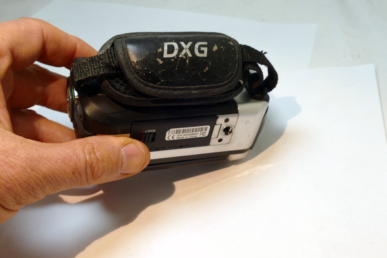 DXG  1080P  DXG - 5B1V  HD Camcorder Gray No battery, charger - Untested, AS IS